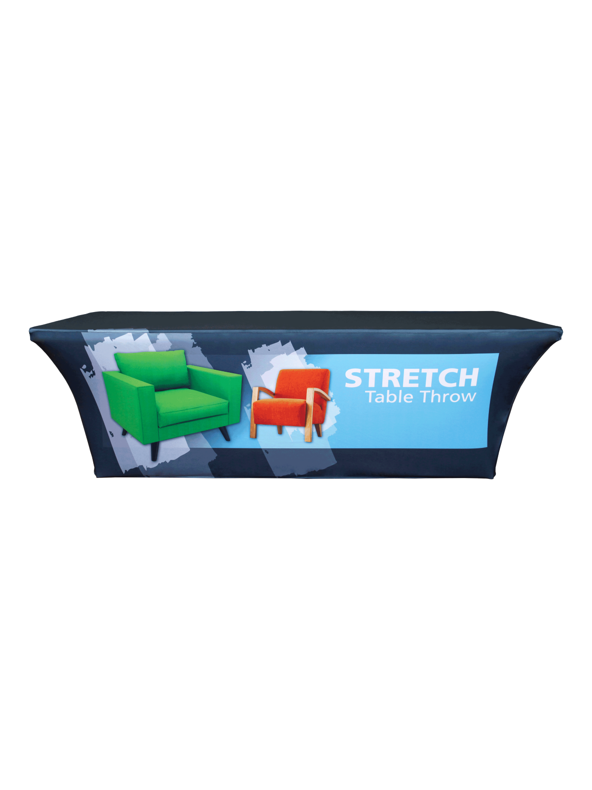 Stretch Dye Sub Table Throw - The Engraving Shoppe