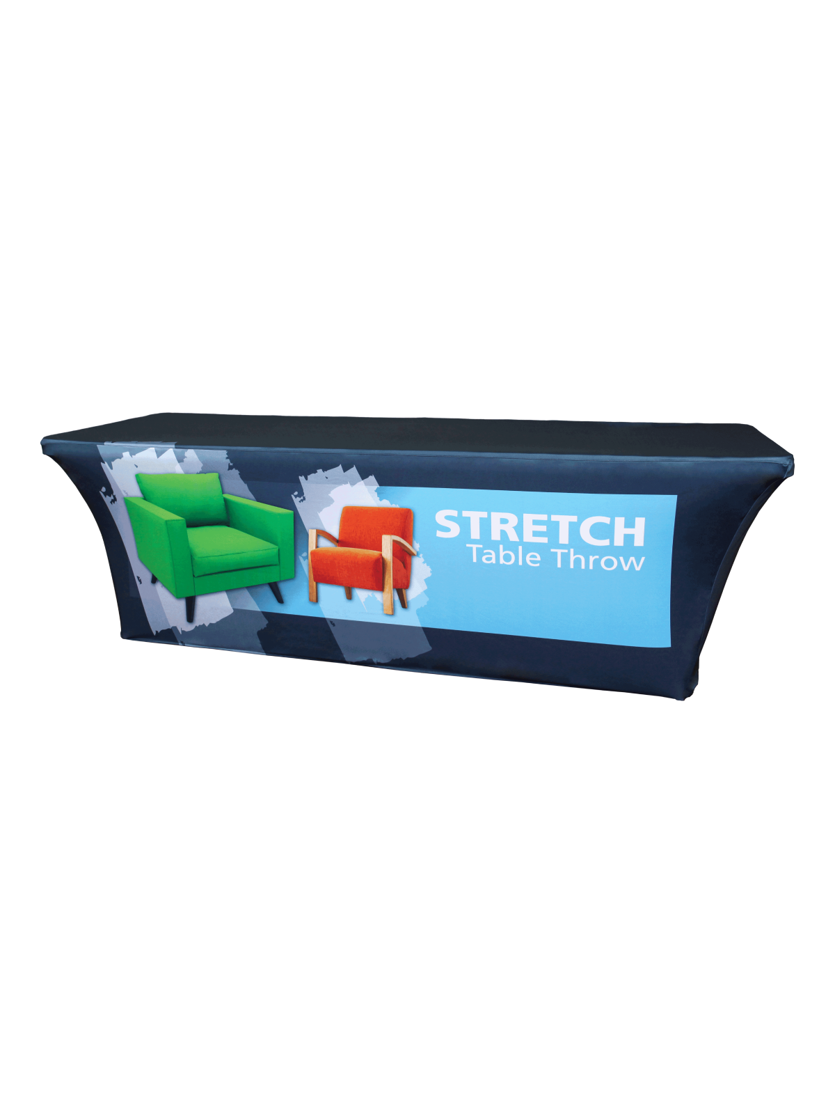 Stretch Dye Sub Table Throw - The Engraving Shoppe