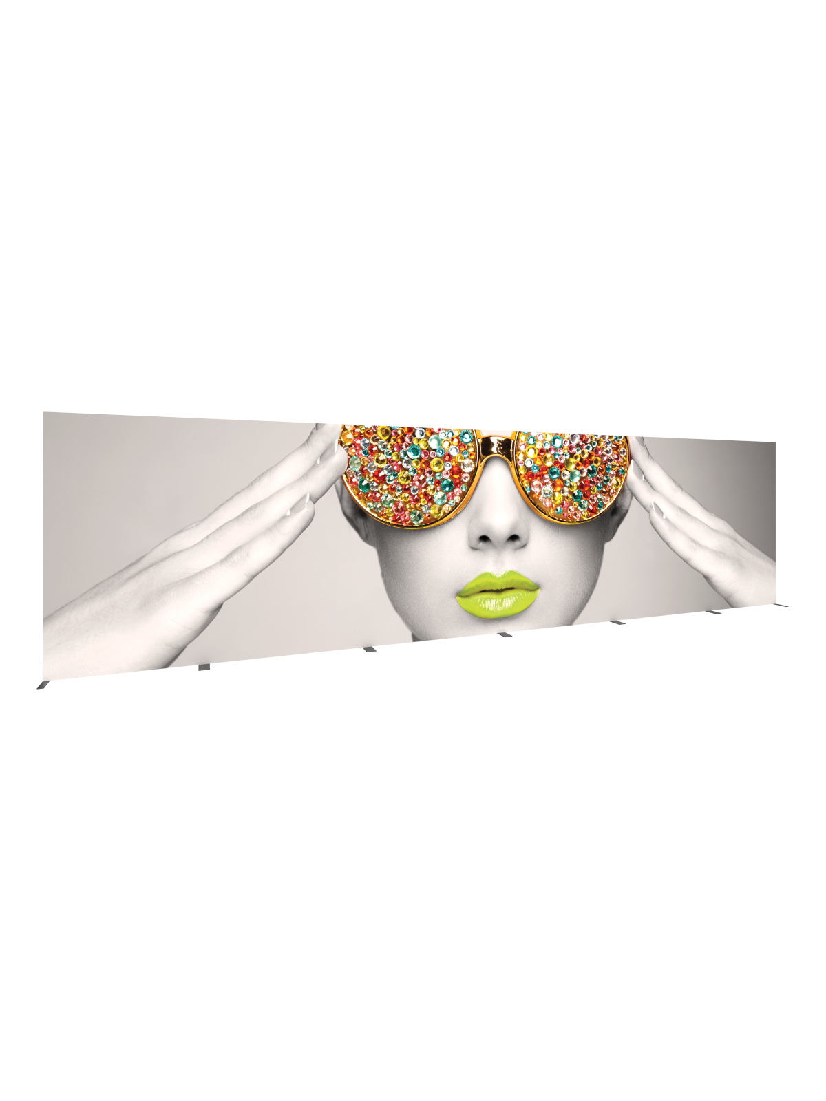 Vector Frame™ Rectangle Fabric Banner Display - The Engraving Shoppe