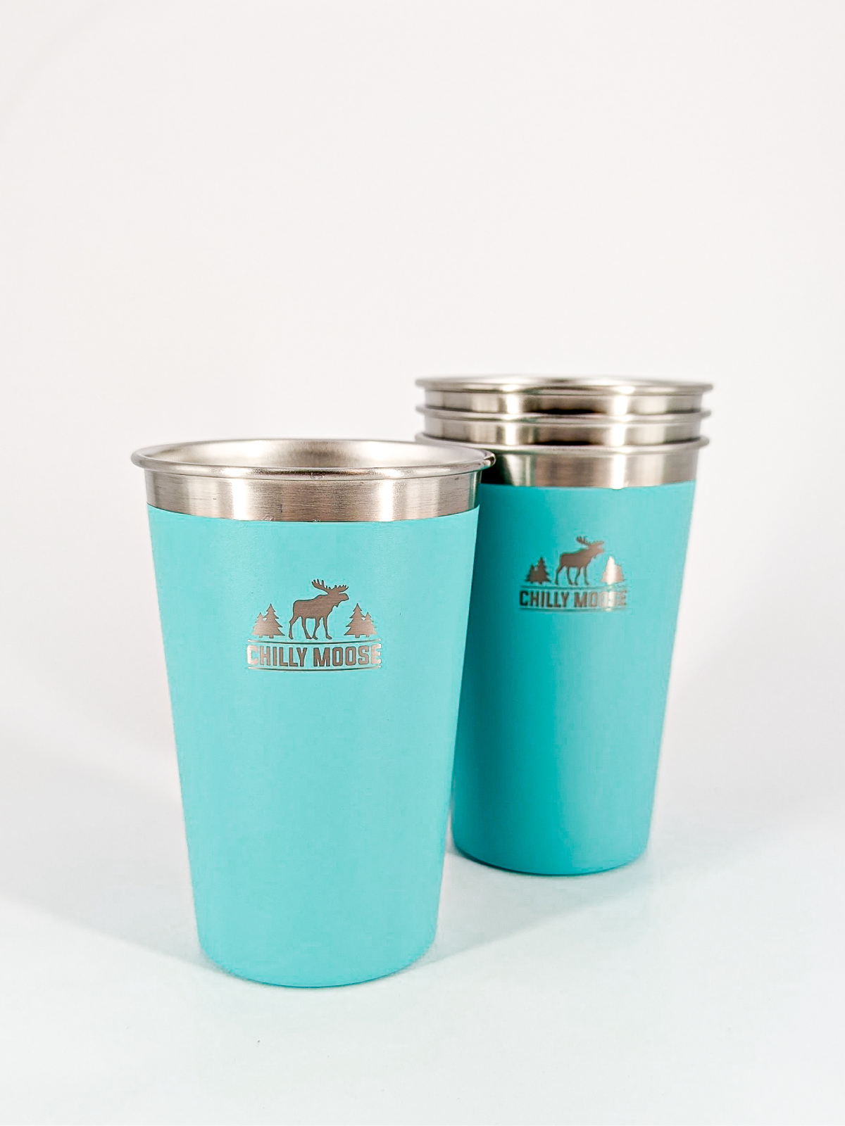 Chilly Moose Long Beach Tumblers - Set of Four