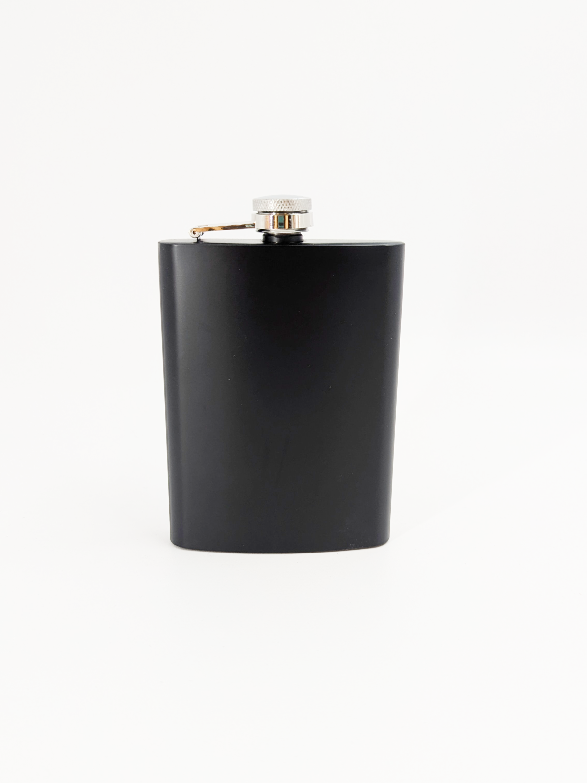 Matte Black Stainless Steel Flask