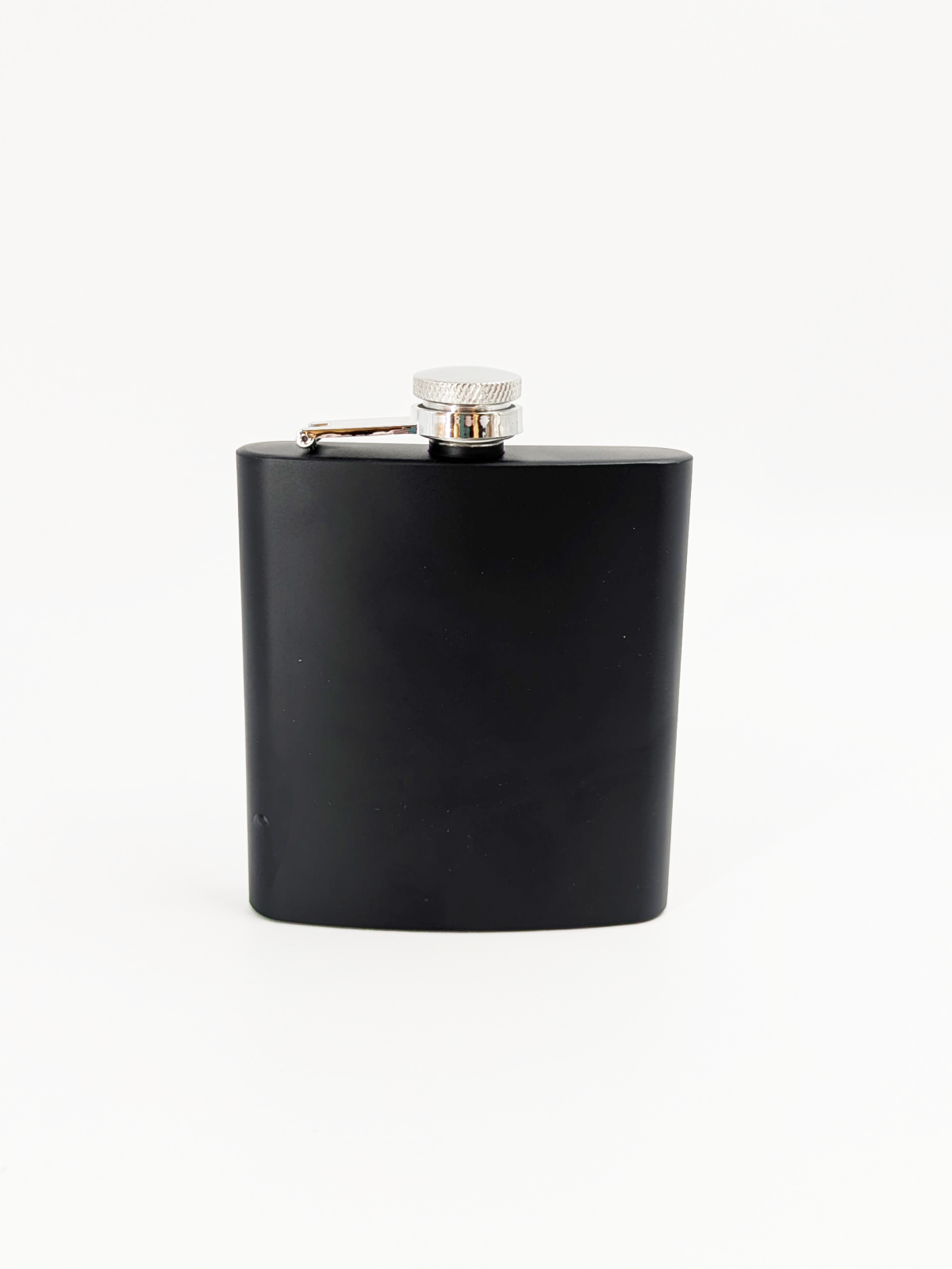 Matte Black Stainless Steel Flask