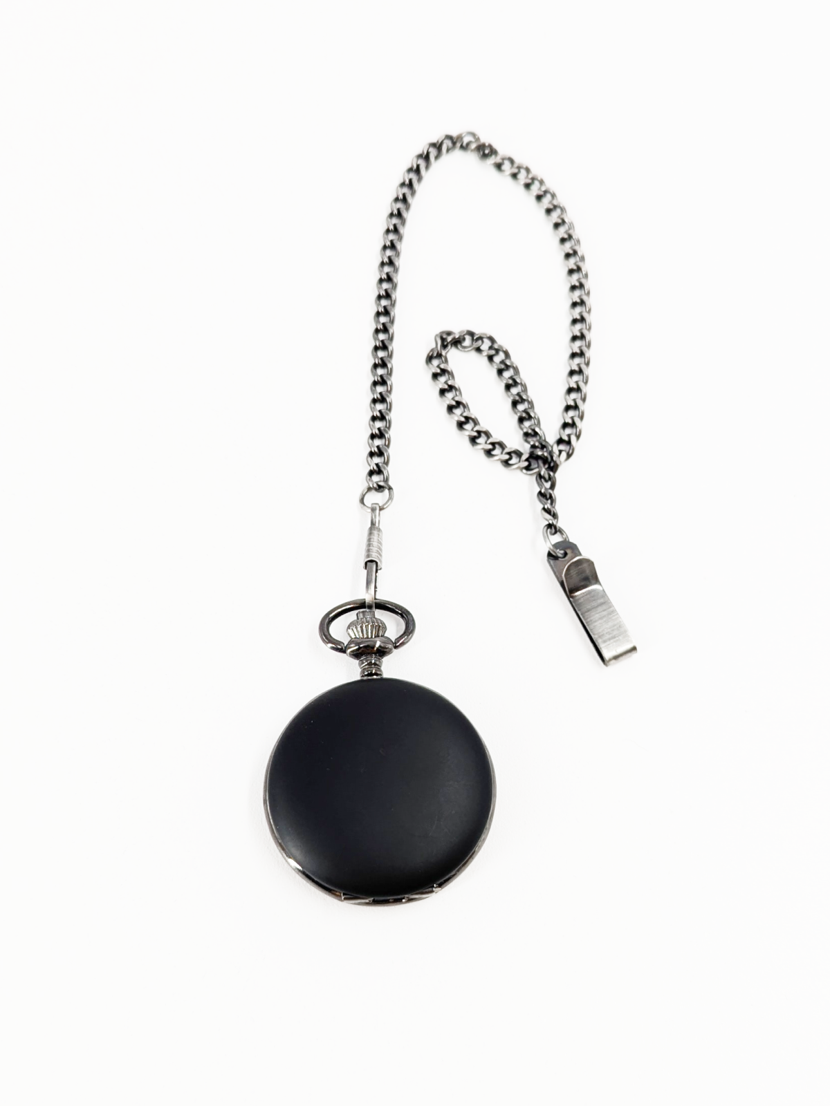 Pocket Watch Black Mechanical