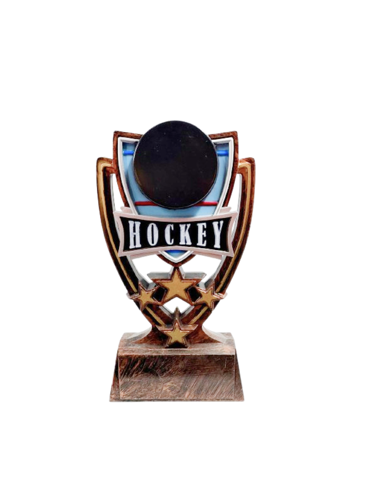 Victory Crest Hockey Trophy