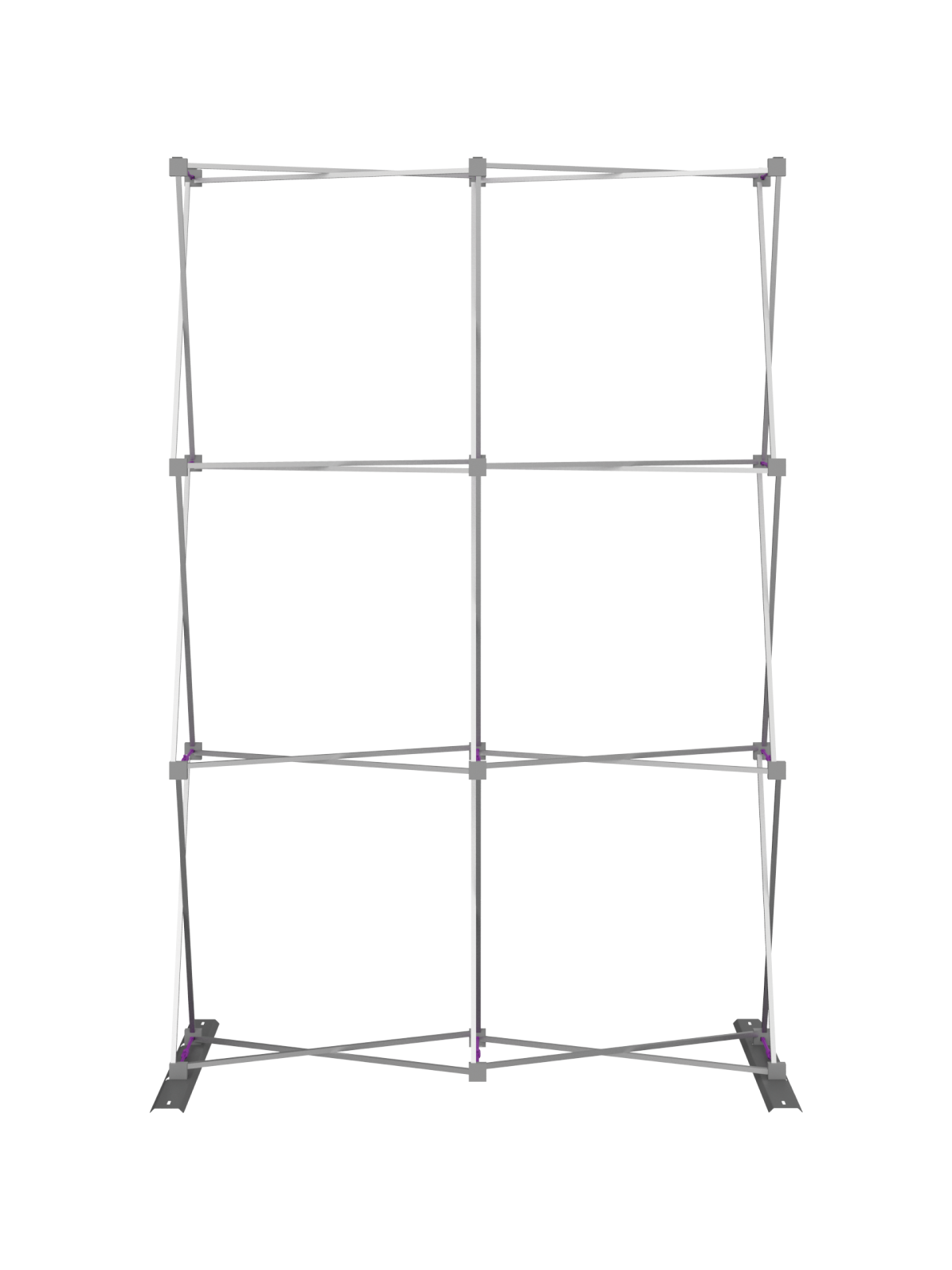 Hopup™ Straight Full Height Tension Fabric Display - 5 ft