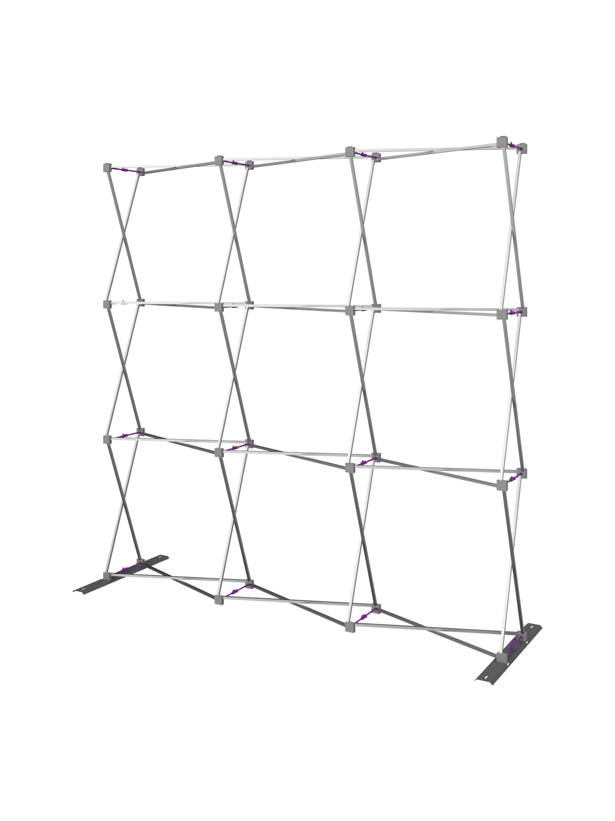 Hopup™ Straight Full Height Tension Fabric Display - 7.5 ft