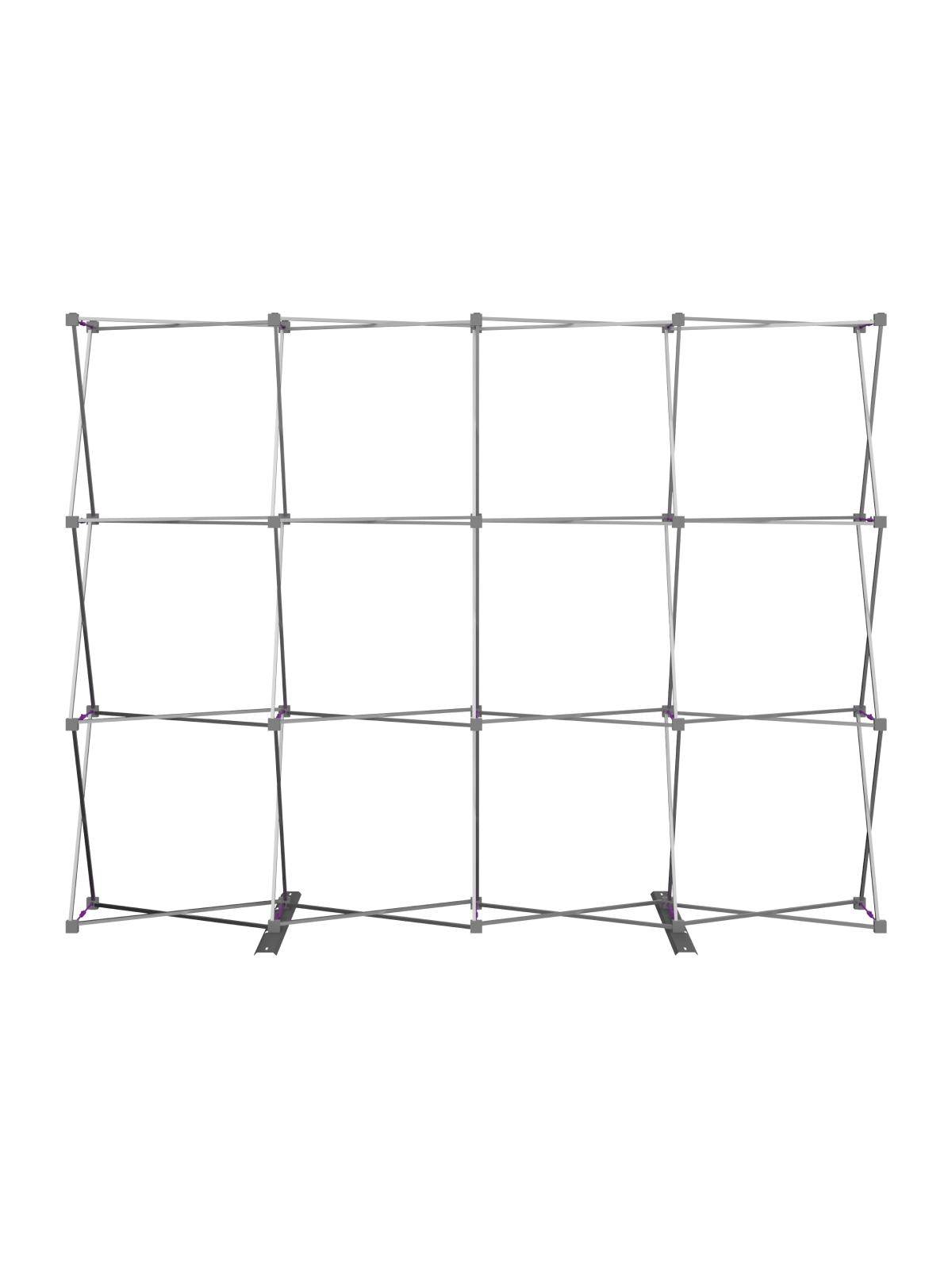 Hopup™ Straight Full Height Tension Fabric Display - 10 ft