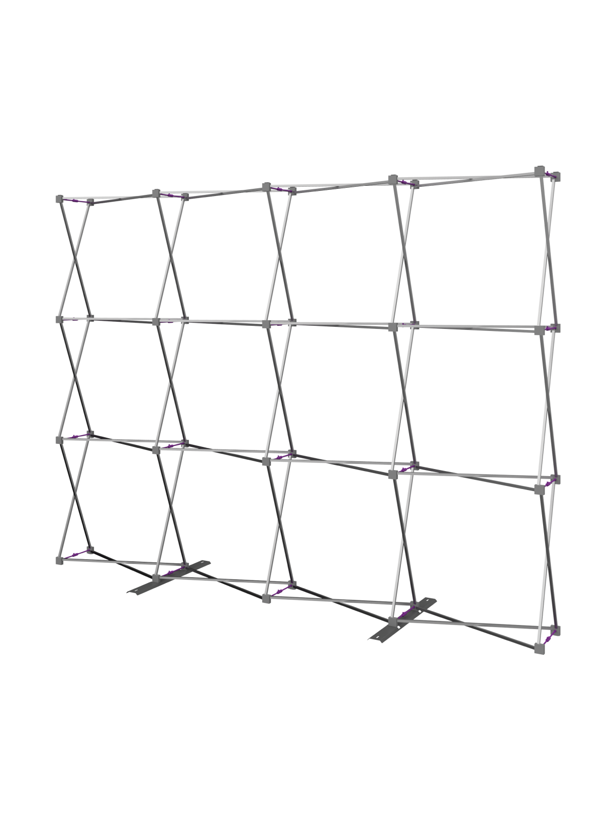 Hopup™ Straight Full Height Tension Fabric Display - 10 ft