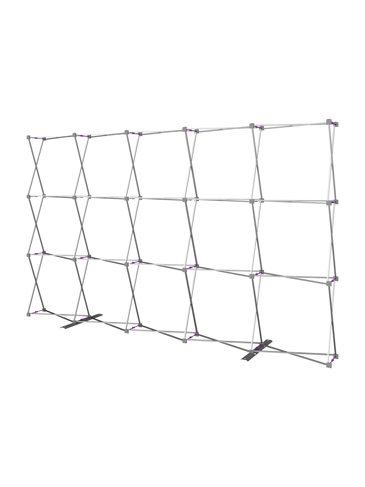 Hopup™ Straight Full Height Tension Fabric Display - 12 ft