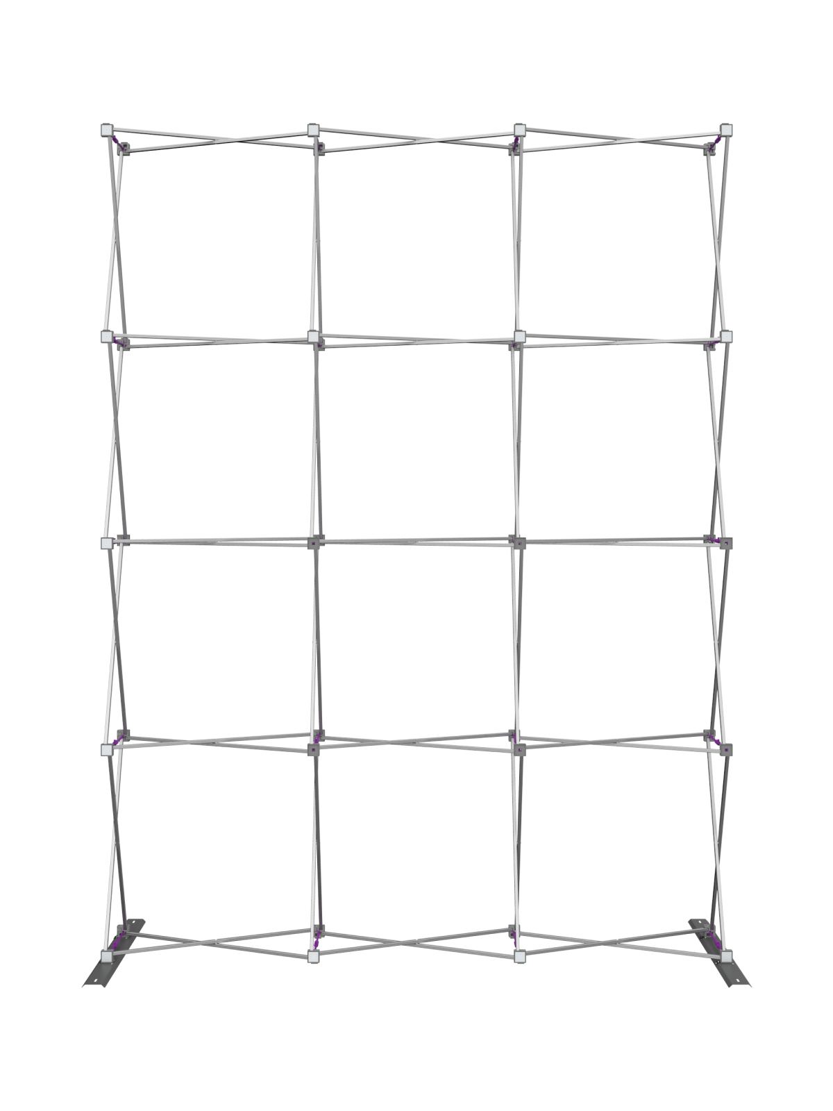 Hopup™ Straight Full Height Tension Fabric Display - 7.5 ft