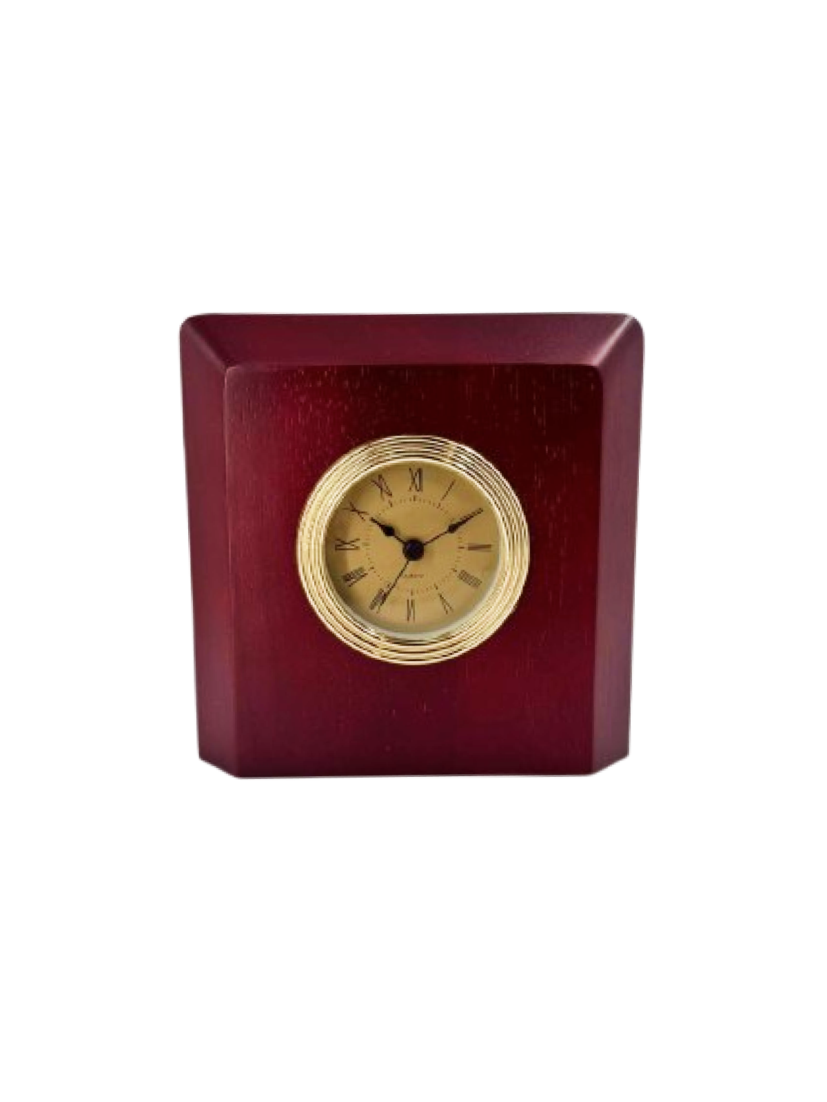 Rosewood Desk Clock