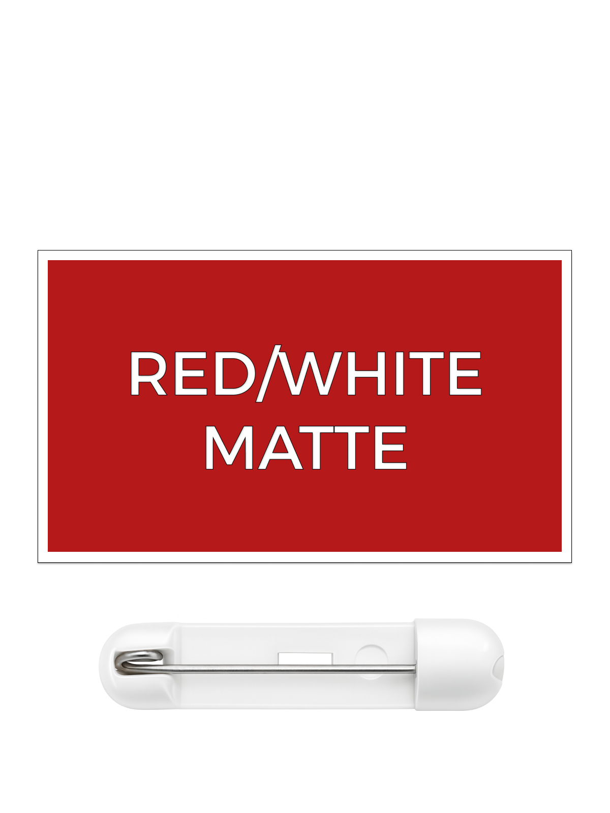 Laser Engraved Plastic Name Tags