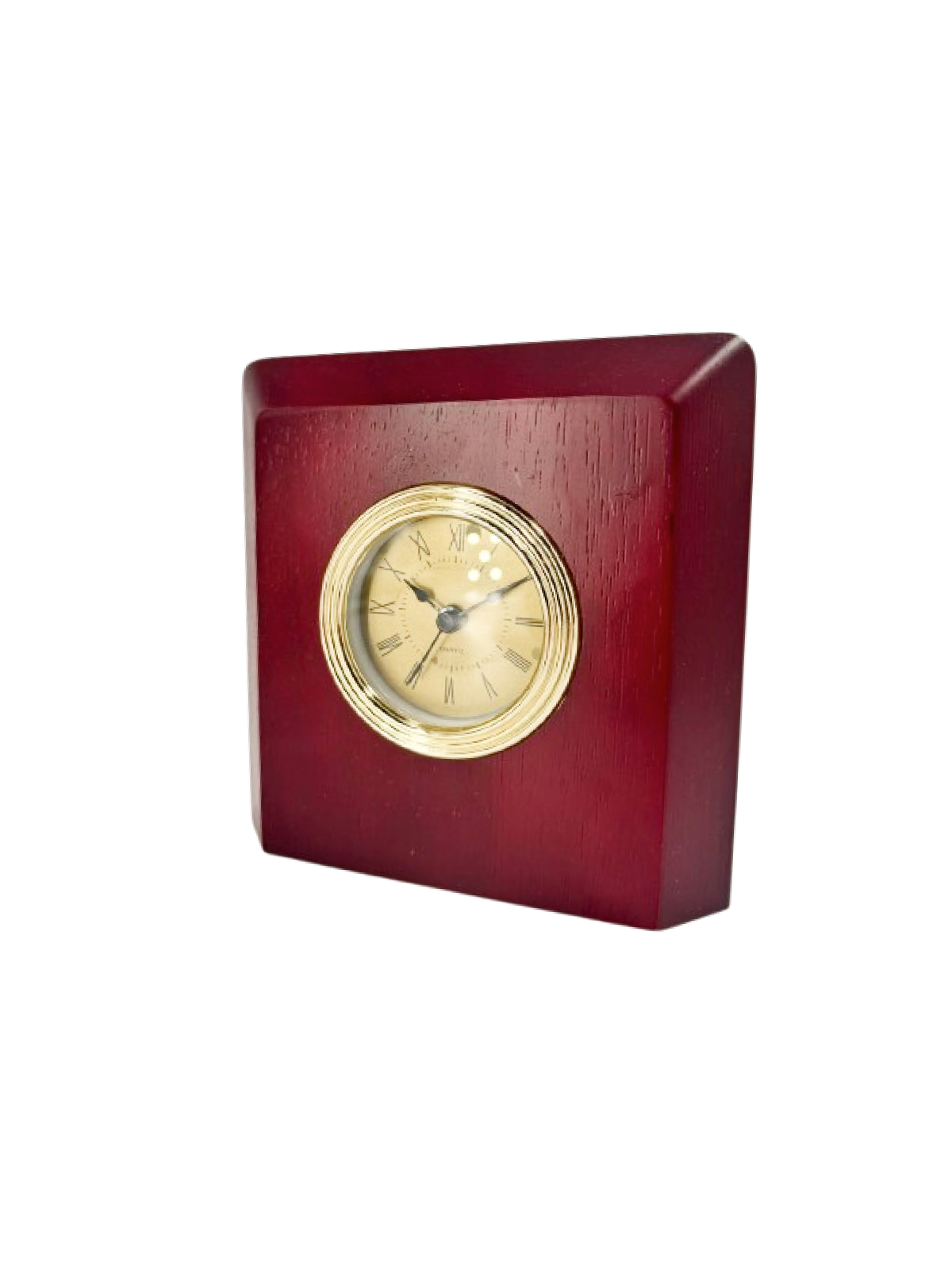 Rosewood Desk Clock