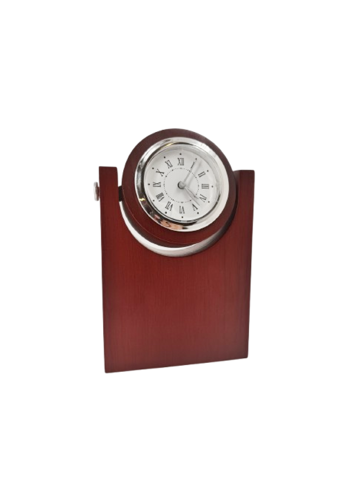Rosewood Gimbal Desk Clock