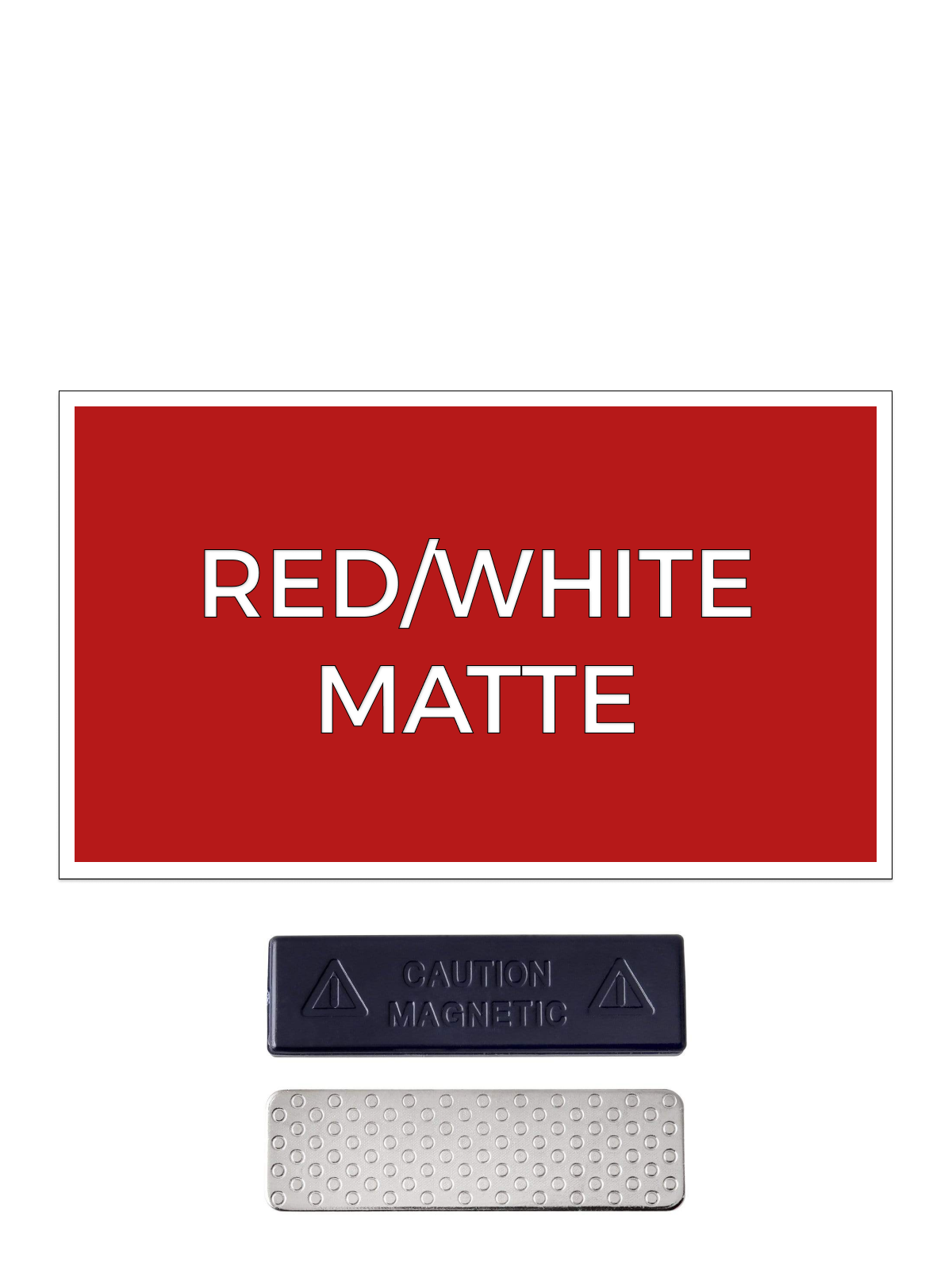 Laser Engraved Plastic Name Tags