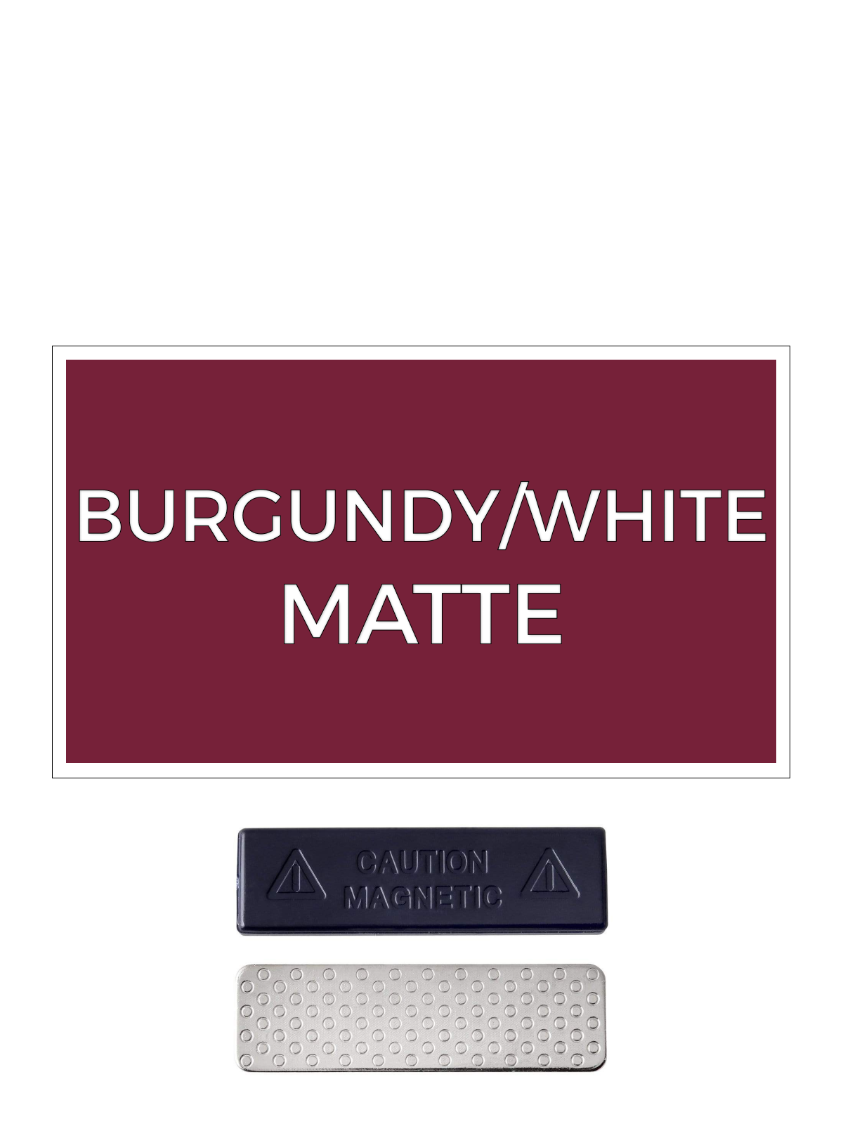 Laser Engraved Plastic Name Tags