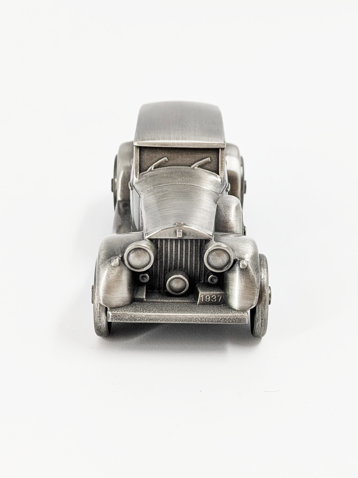 Pewter Piggy Banks - Vintage Car