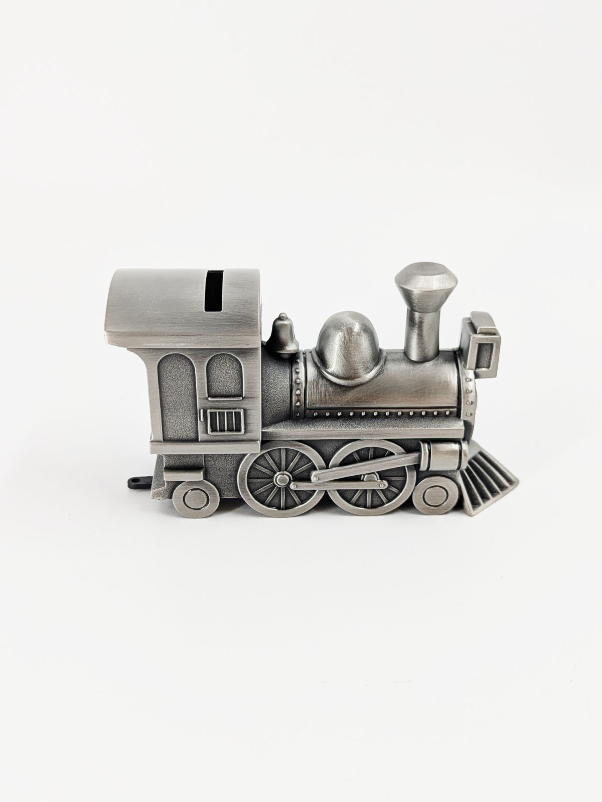 Pewter Piggy Banks - Vintage Train