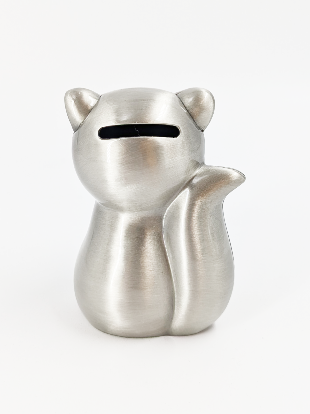 Pewter Piggy Banks - Fox