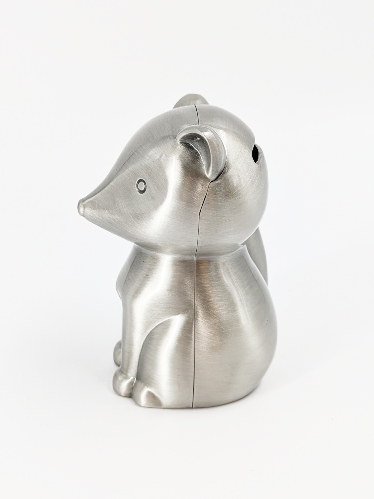 Pewter Piggy Banks - Fox