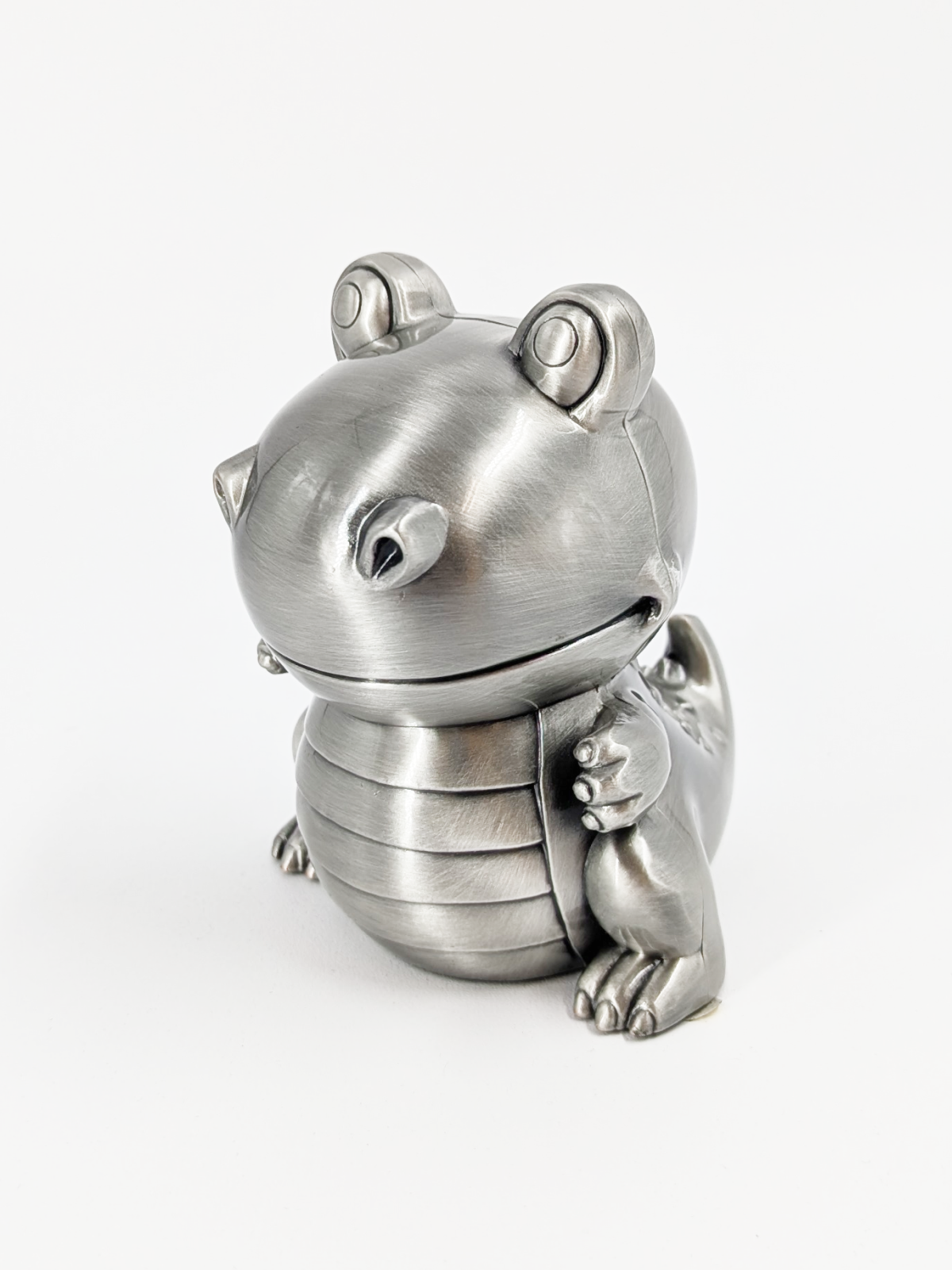 Pewter Piggy Banks - Dino