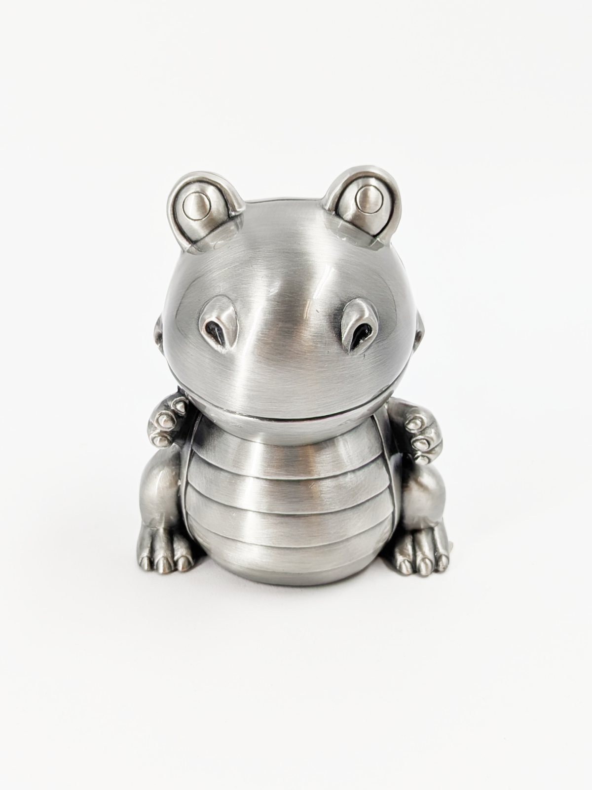 Pewter Piggy Banks - Dino