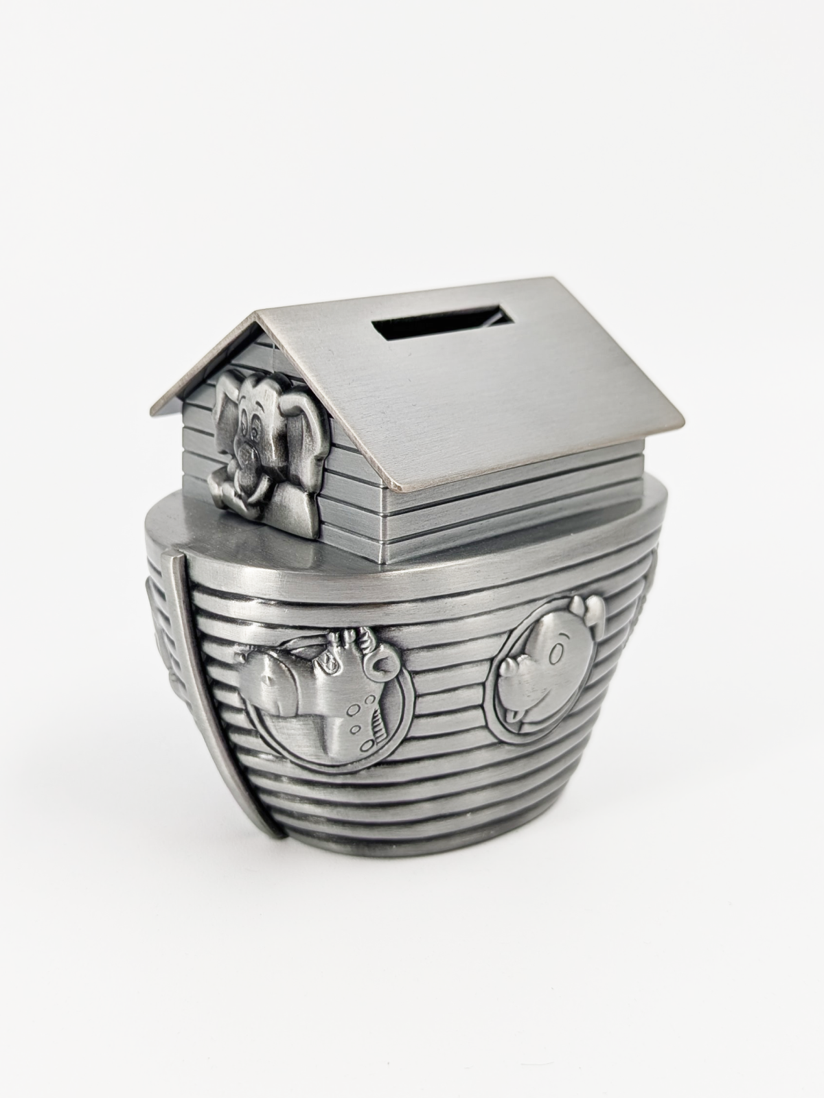 Pewter Piggy Banks - Noah's Ark