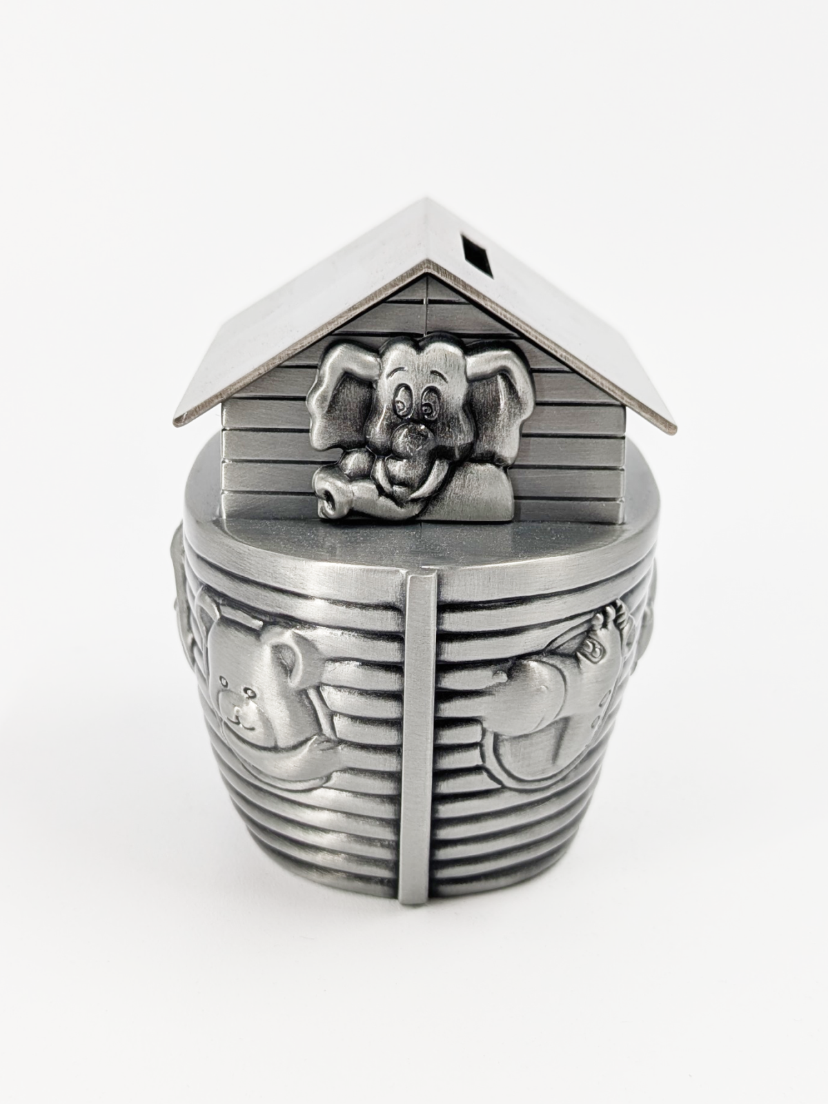 Pewter Piggy Banks - Noah's Ark