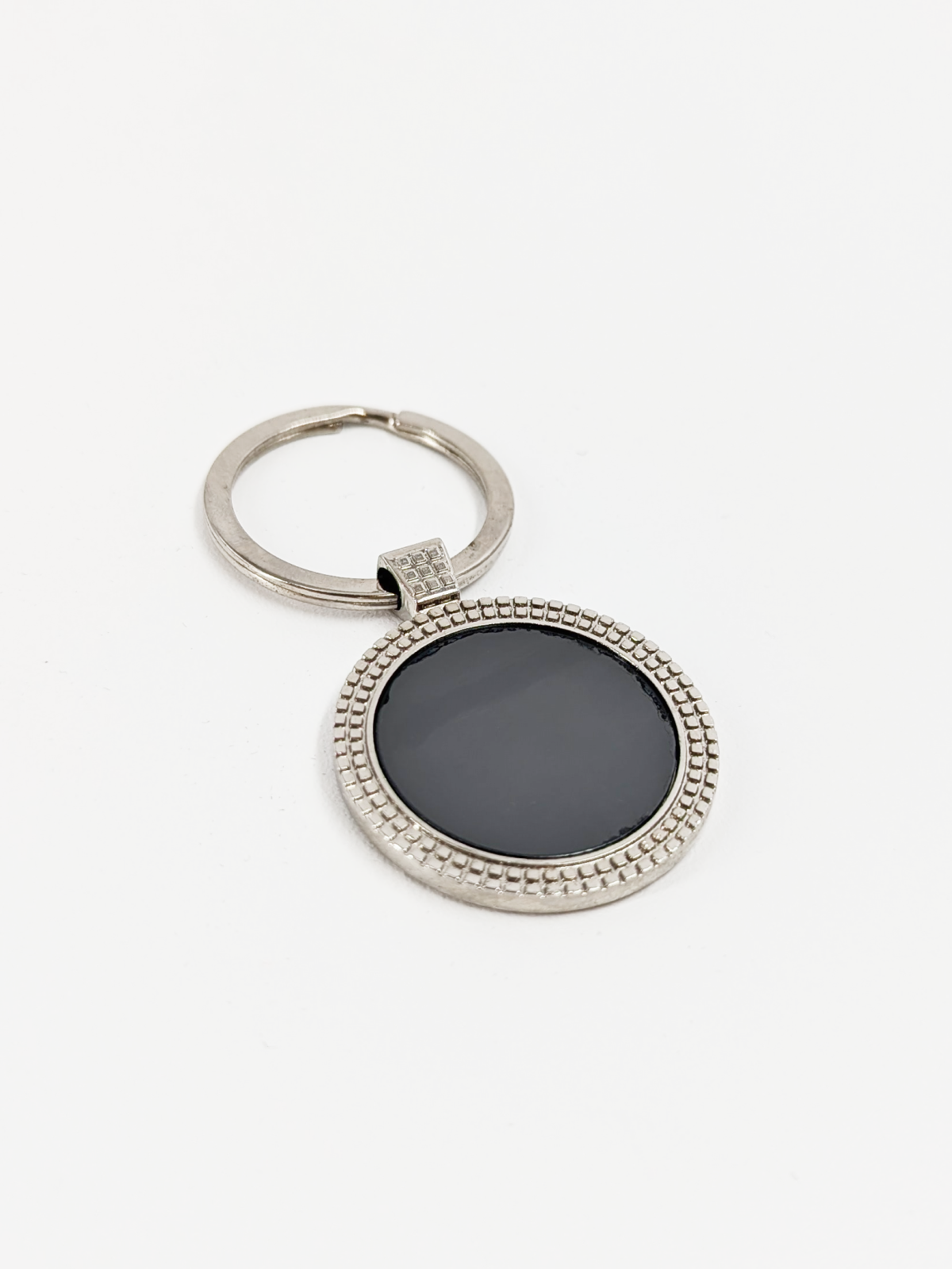 Keychain Black Circle