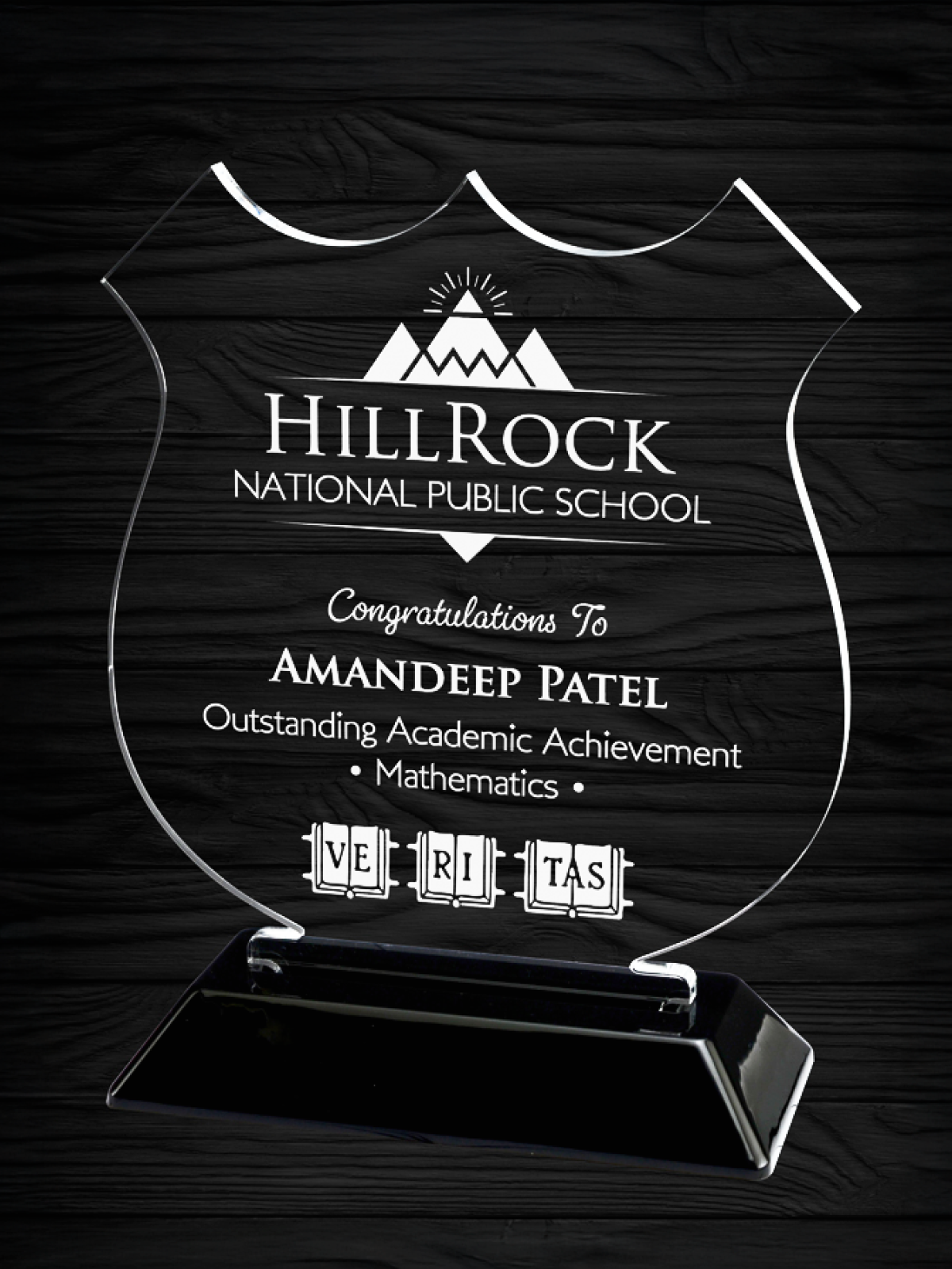 Shield Acrylic Award