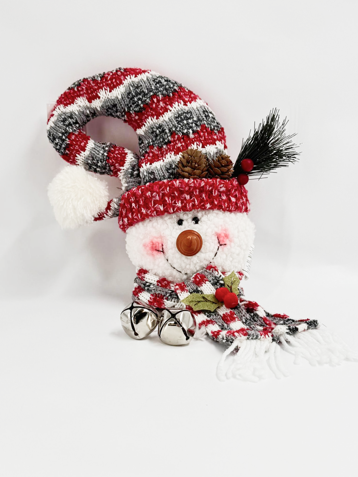 Plush Snowman Christmas Table Decor