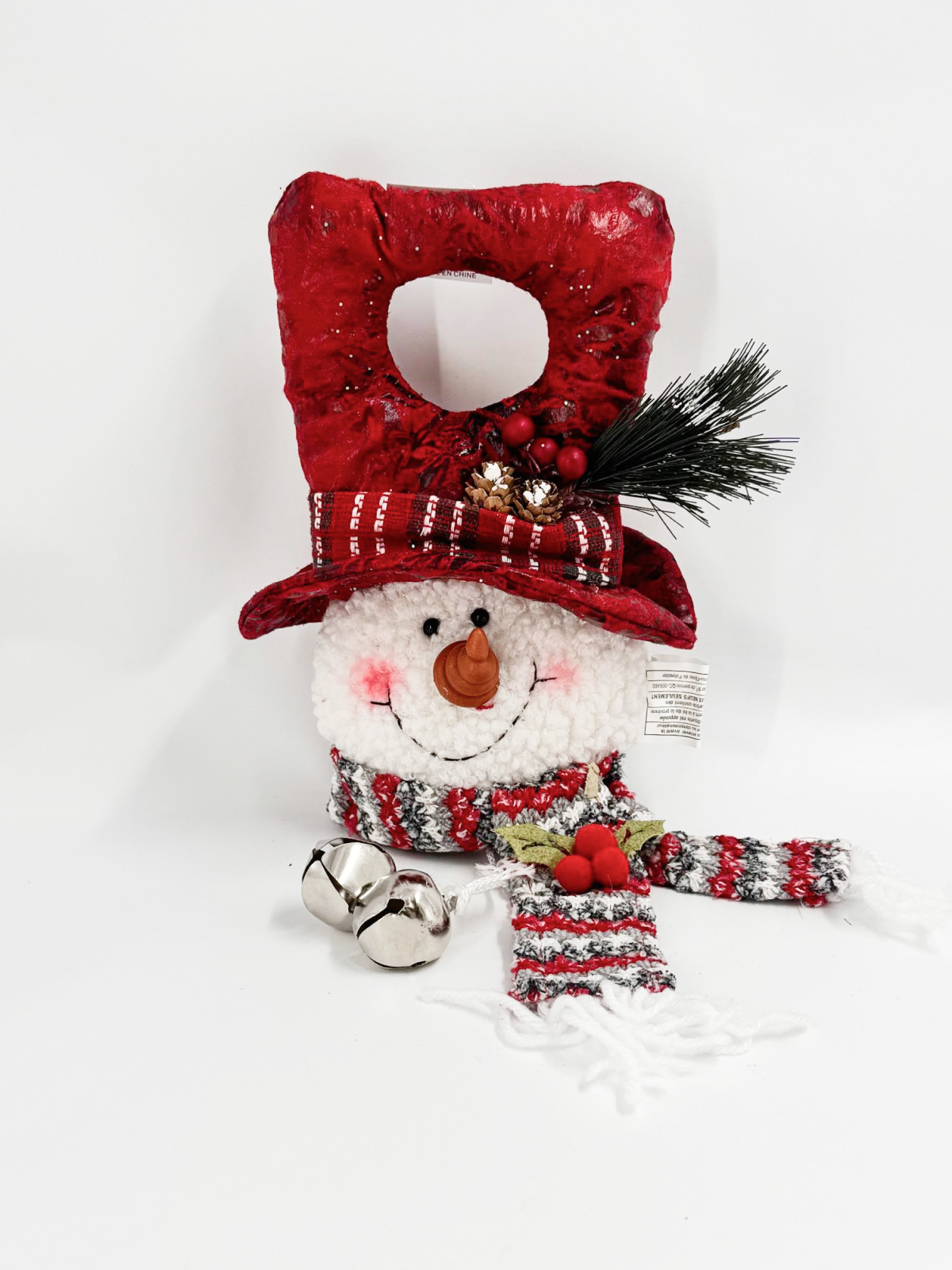 Plush Snowman Christmas Table Decor