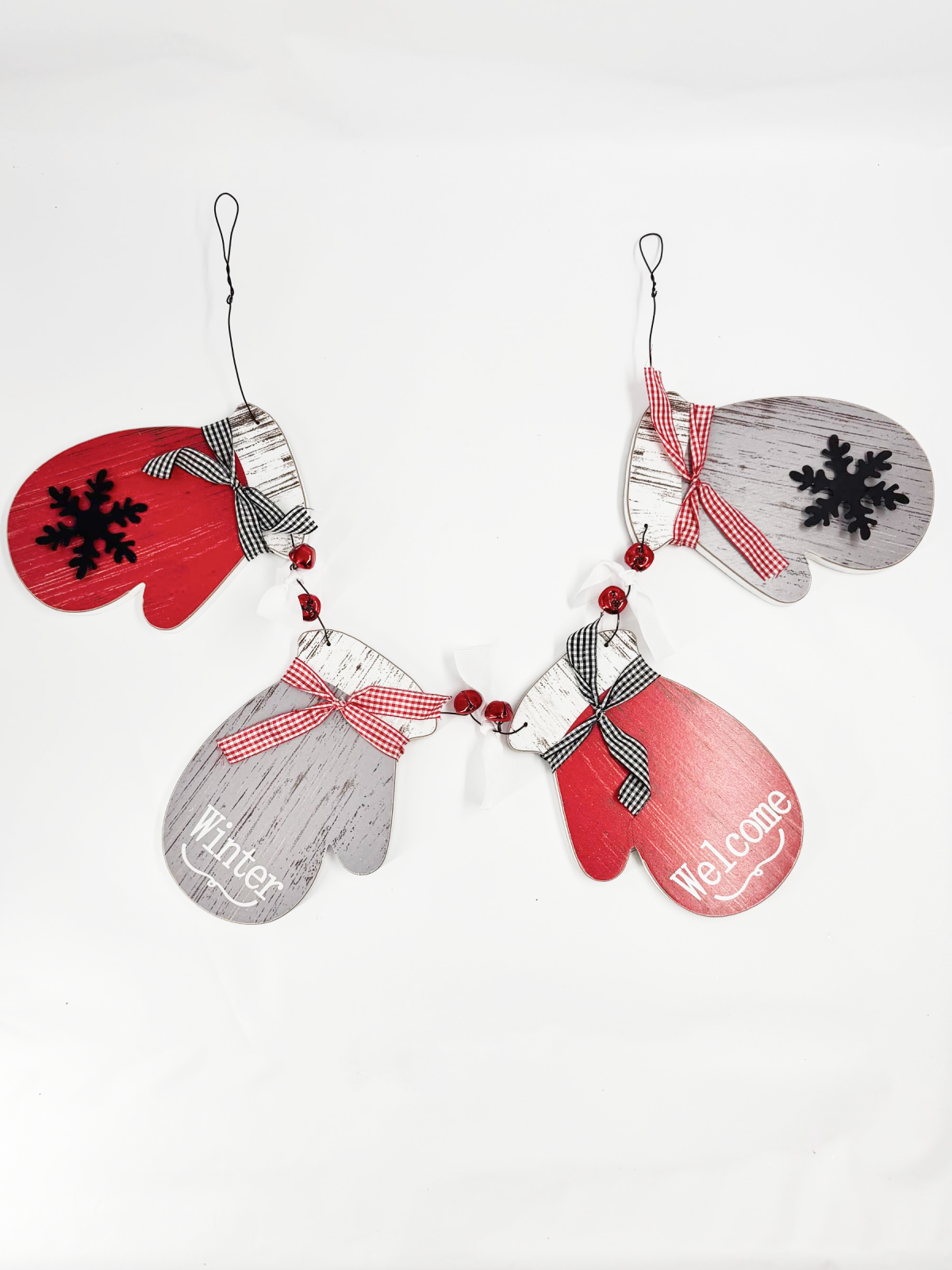 Winter Mittens Hanging Garland