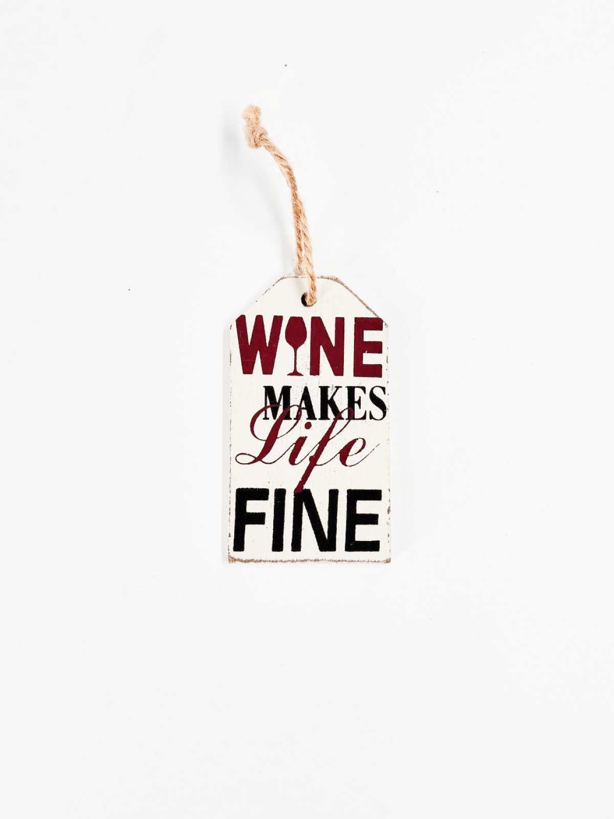 Wine Quote Hanging Decor