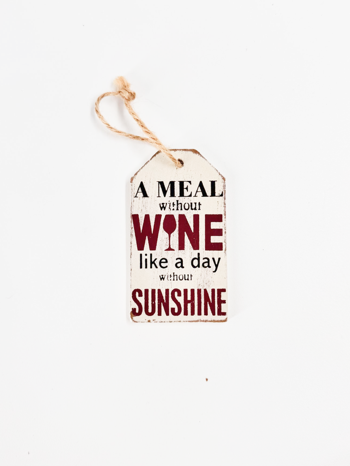 Wine Quote Hanging Decor