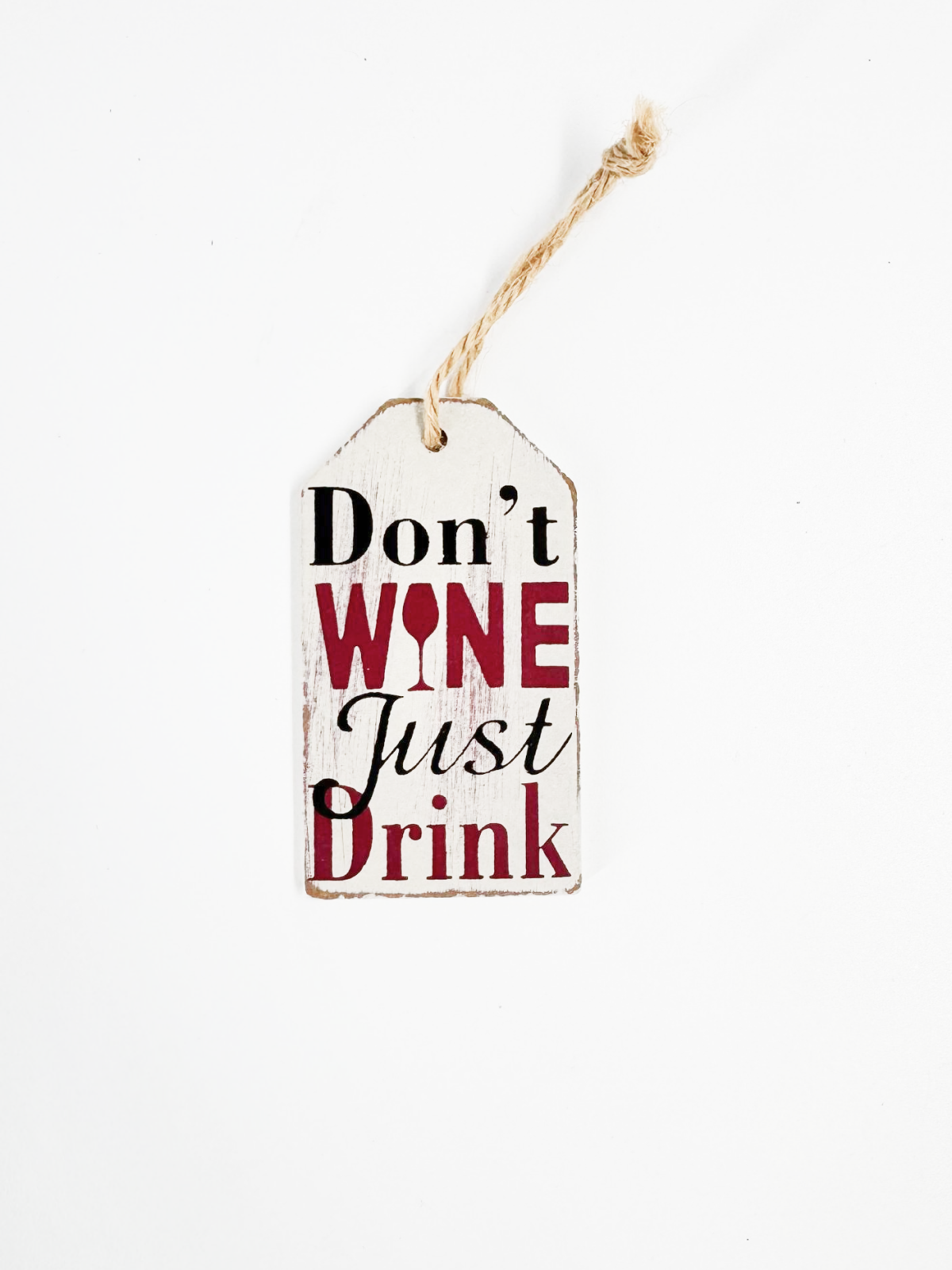 Wine Quote Hanging Decor