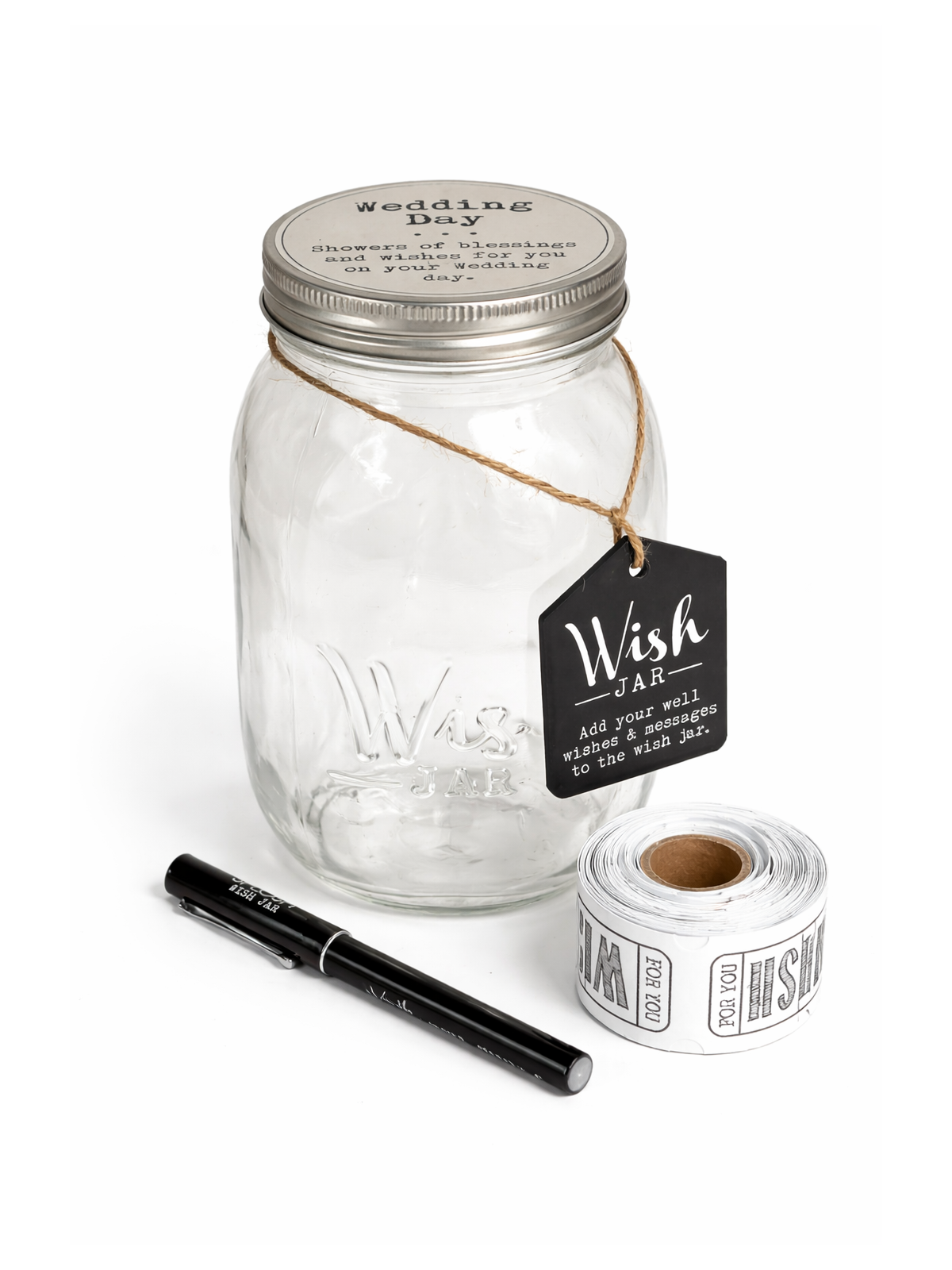 Wedding Wish Jar Set