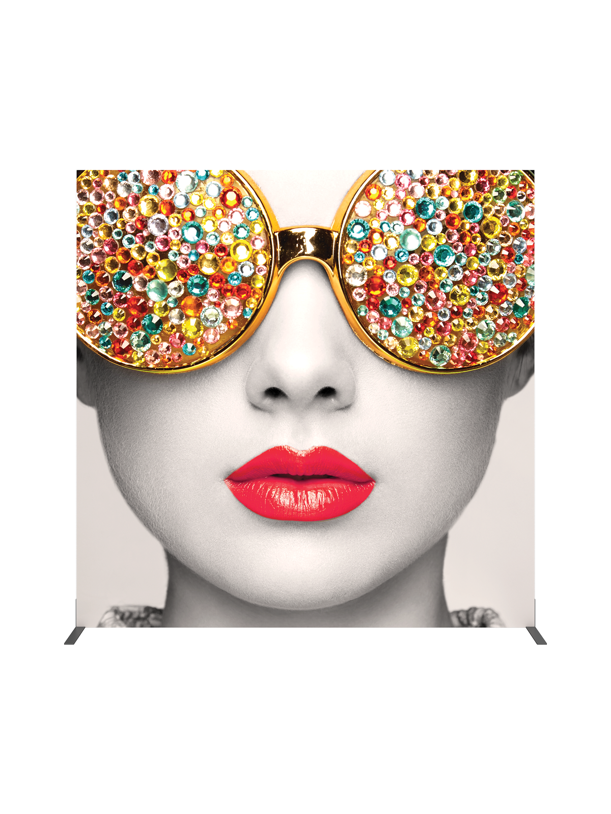 Vector Frame™ Square Fabric Banner Display