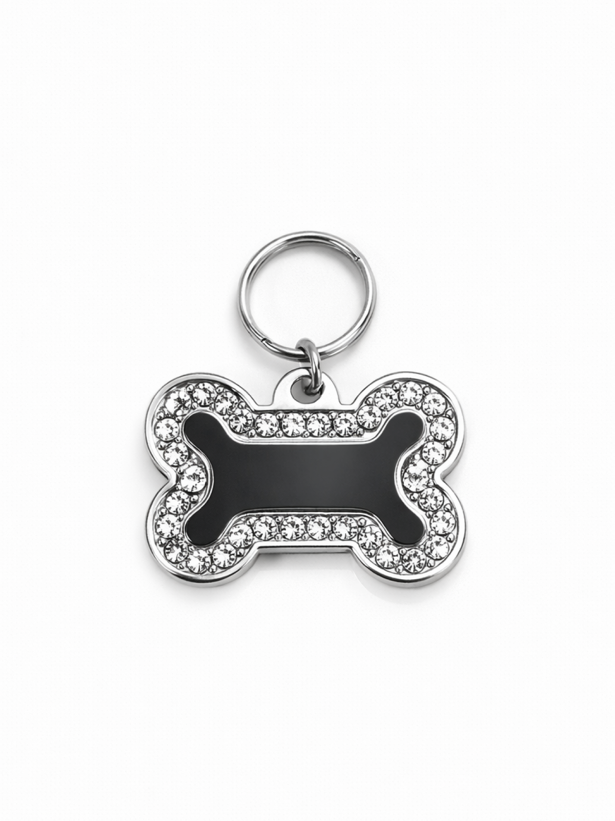 Crystal Bone Pet ID Tag