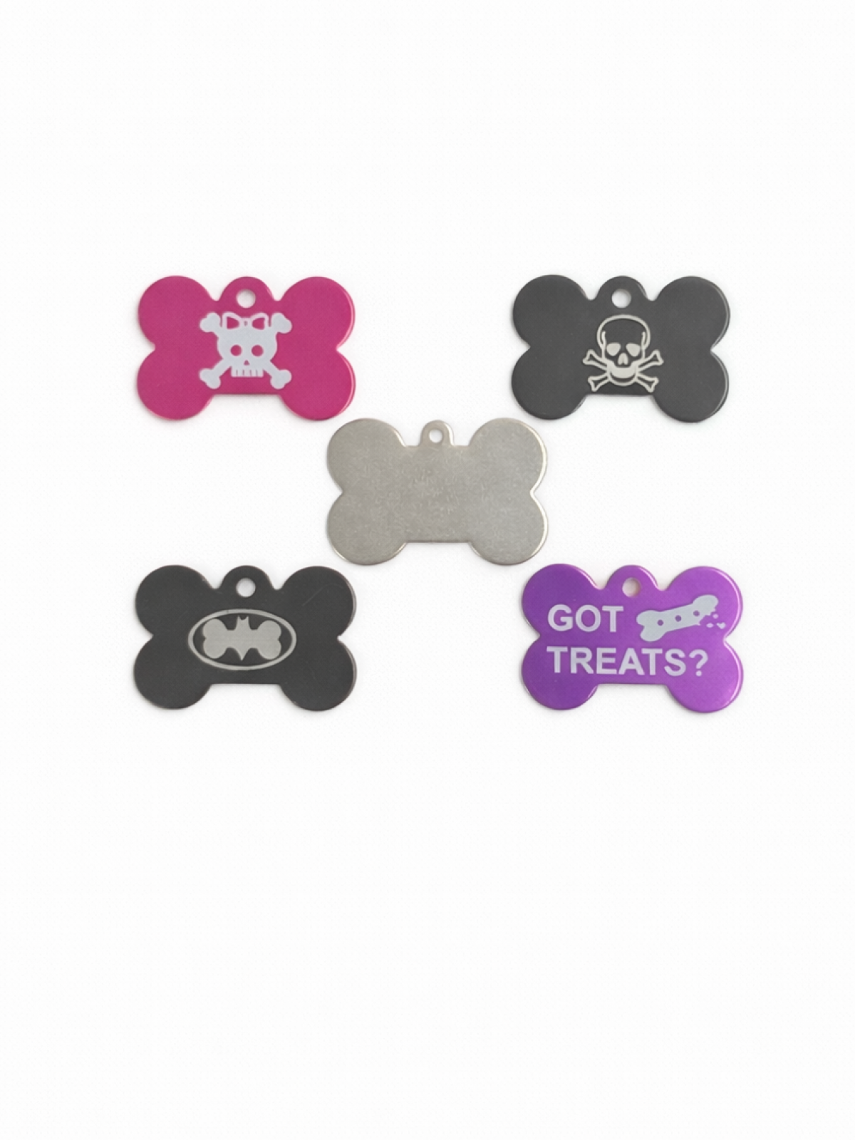 Bone-Shaped Pet ID Tags