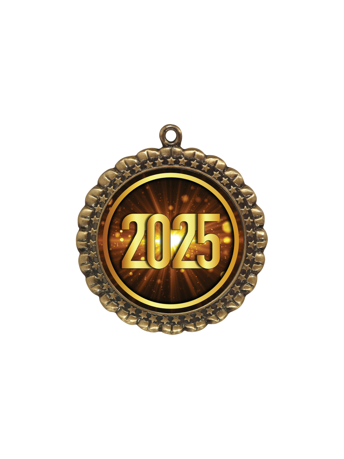 Crimped Star Medals