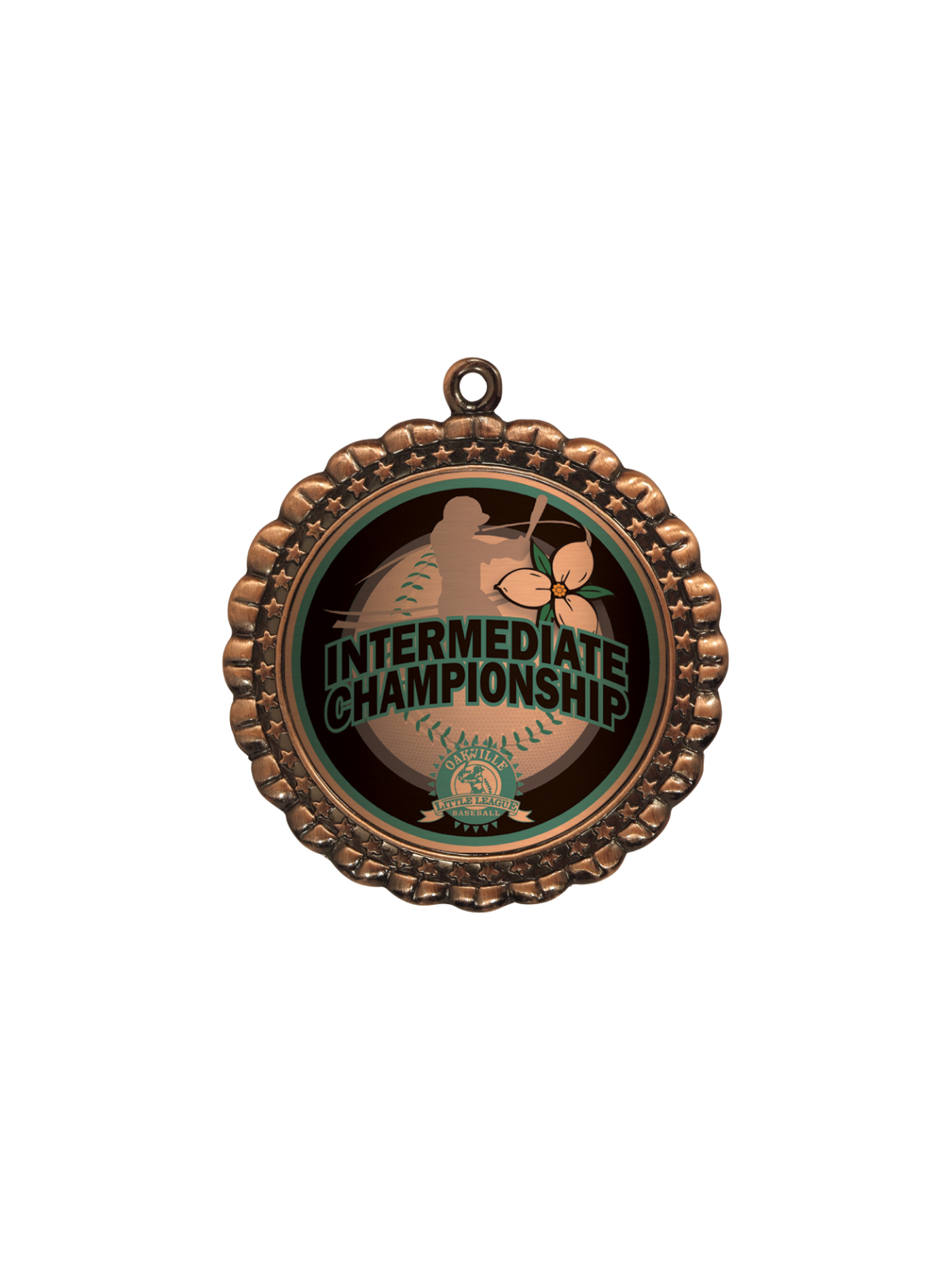 Crimped Star Medals