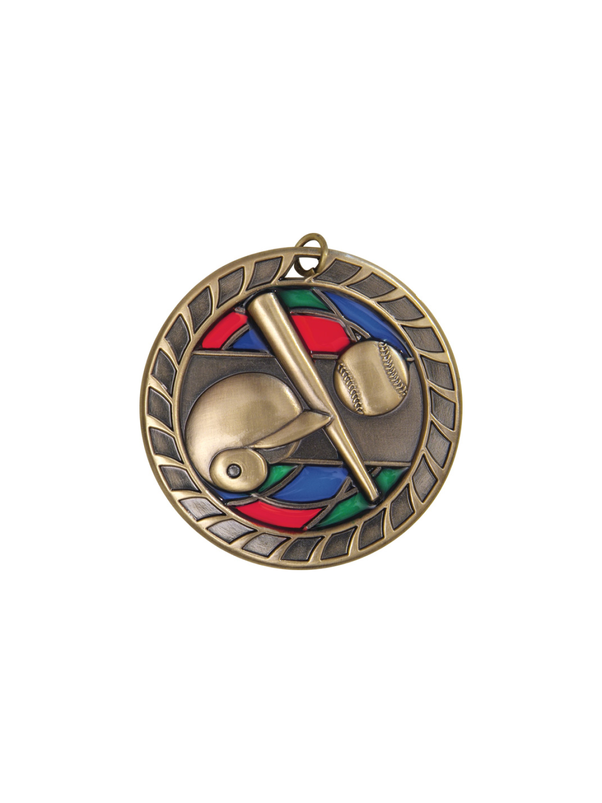 Stained Glass Medals - Baseball