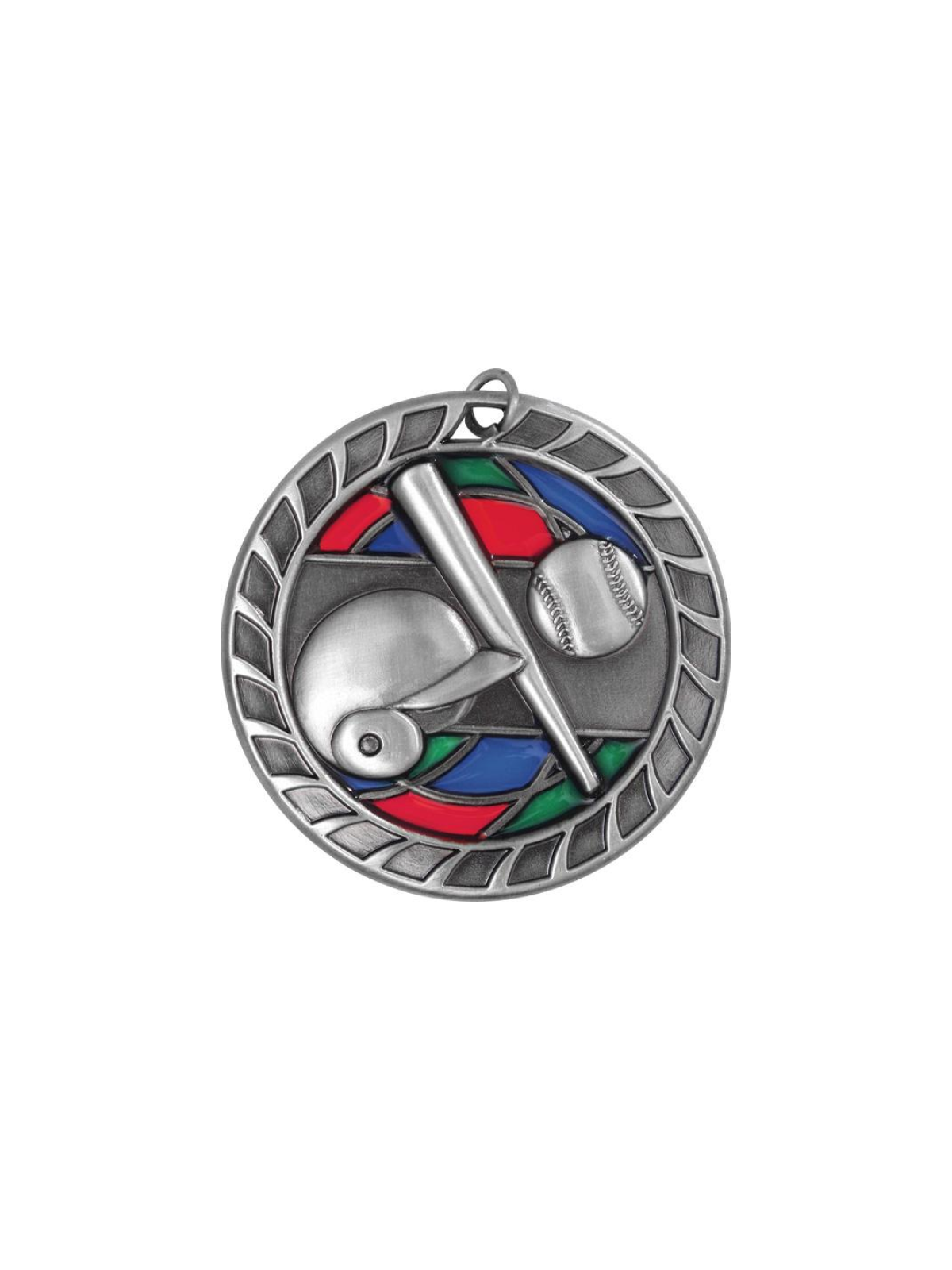Stained Glass Medals - Baseball