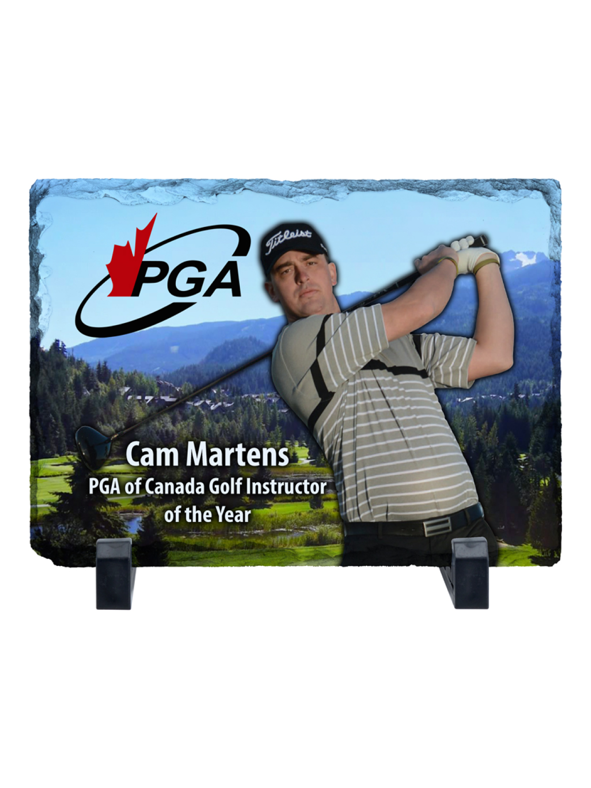 Sublimated Rectangular Photo Slate