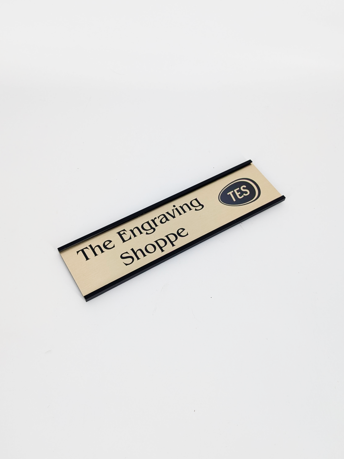 Name Plate with Wall Holder - Standard