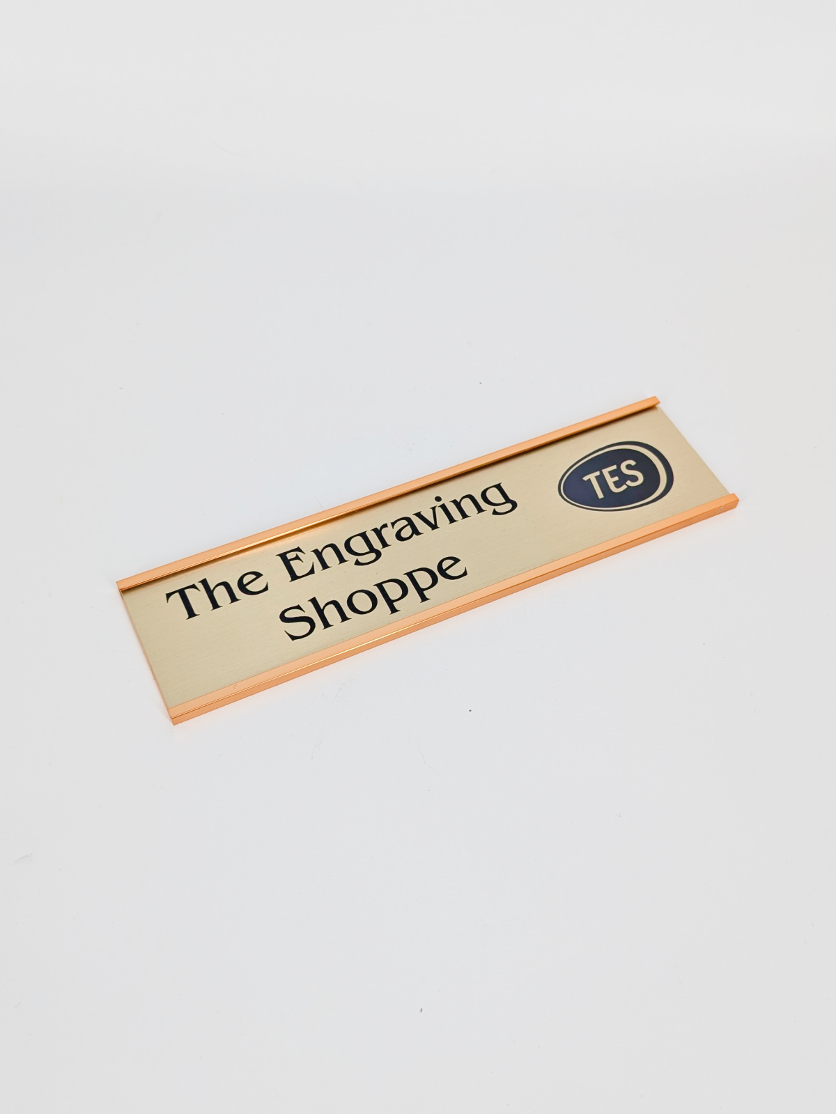 Name Plate with Wall Holder - Standard