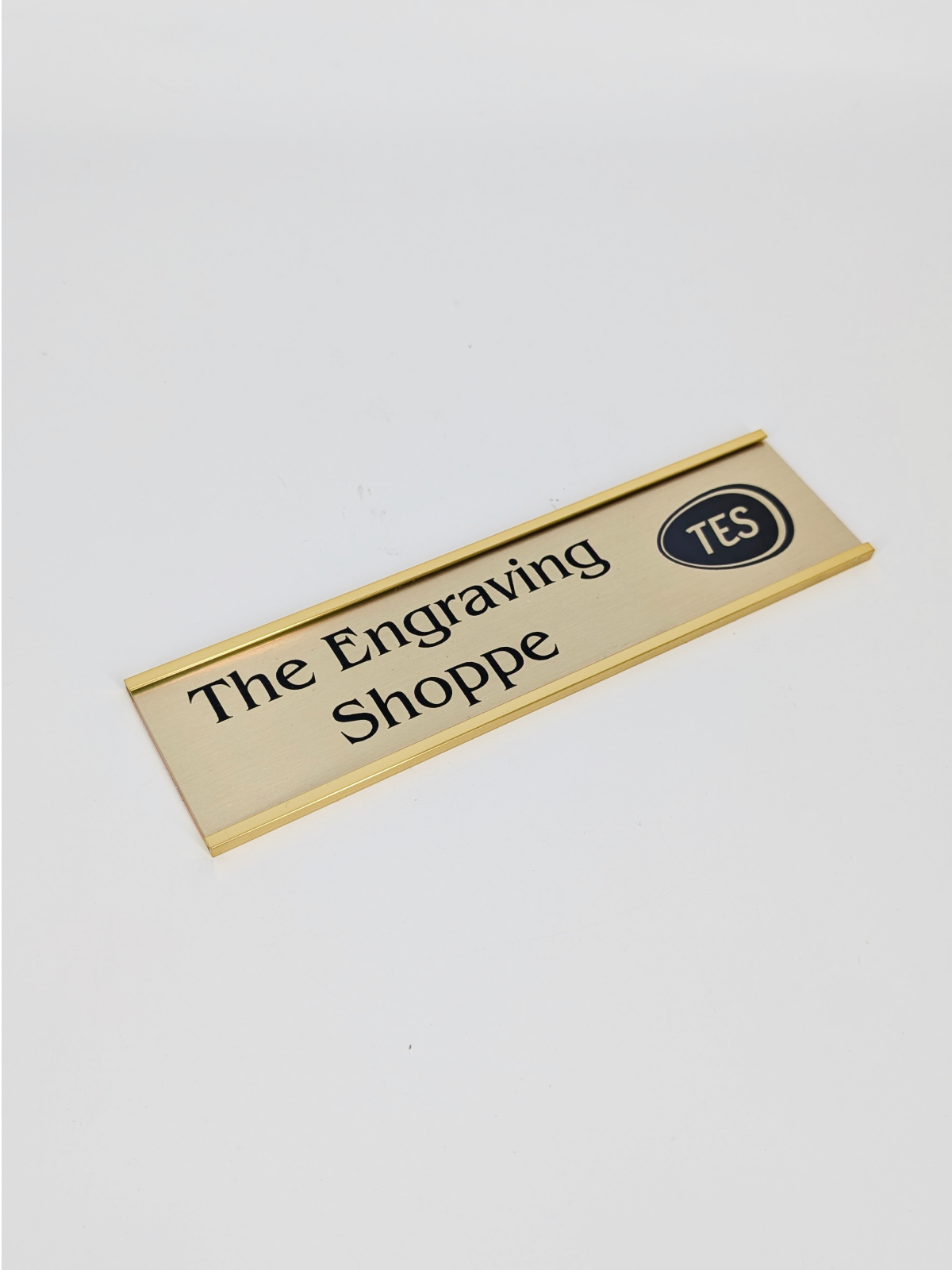 Name Plate with Wall Holder - Standard