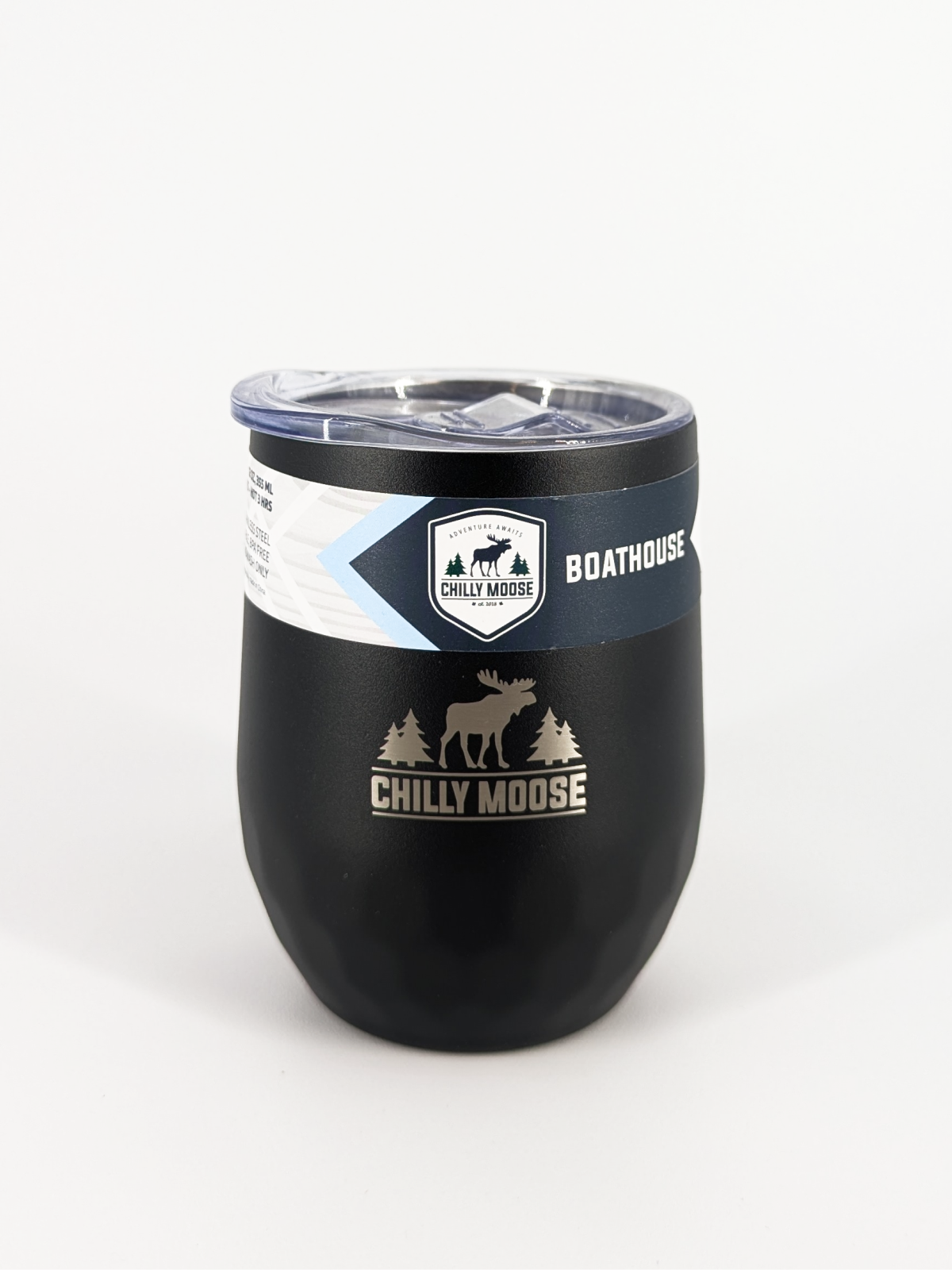 Chilly Moose 12oz Boat House Wine Tumbler