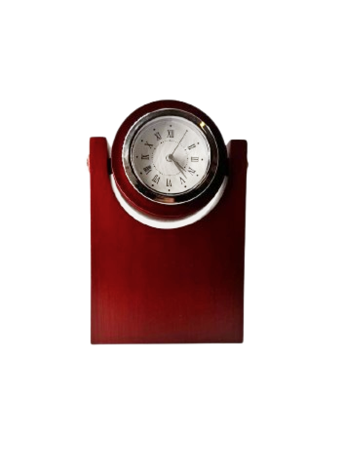 Rosewood Gimbal Desk Clock